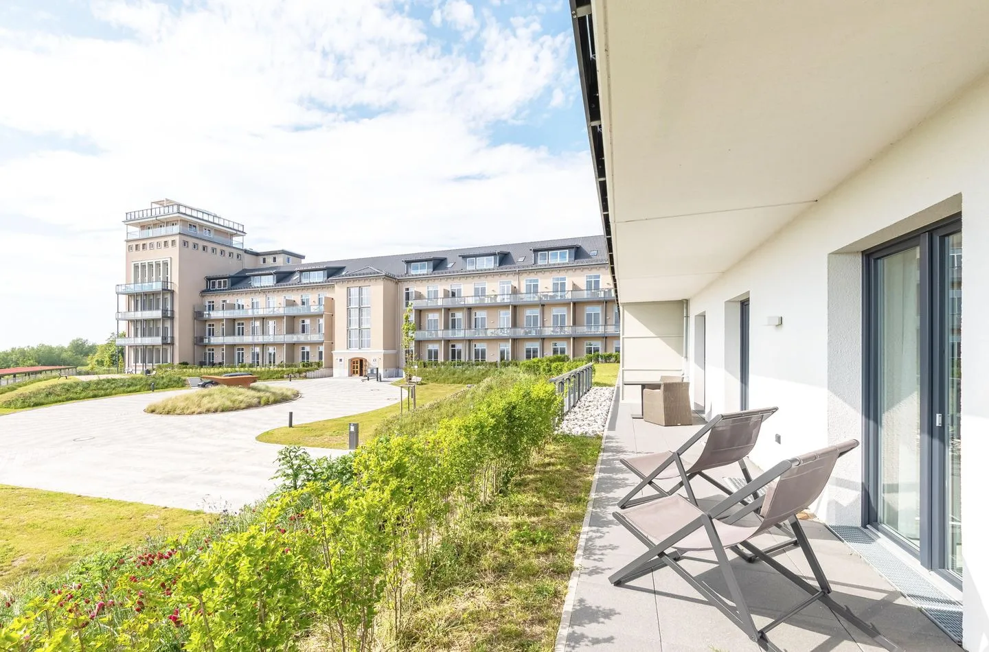 Boddenkieker Wustrow - Balkon