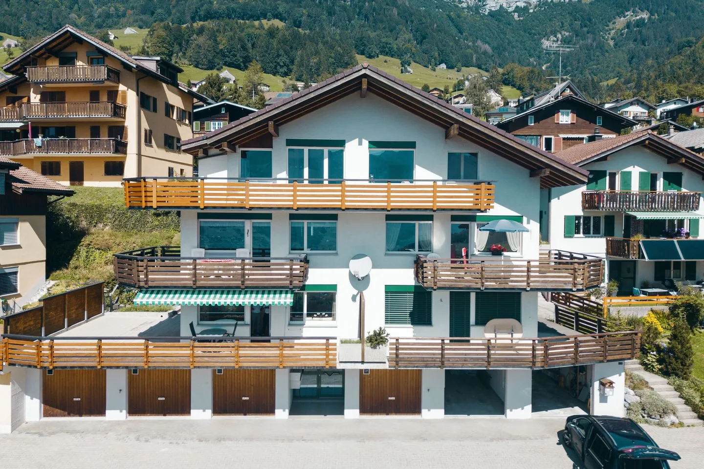 Apartment Brugg Amden - View of the house
