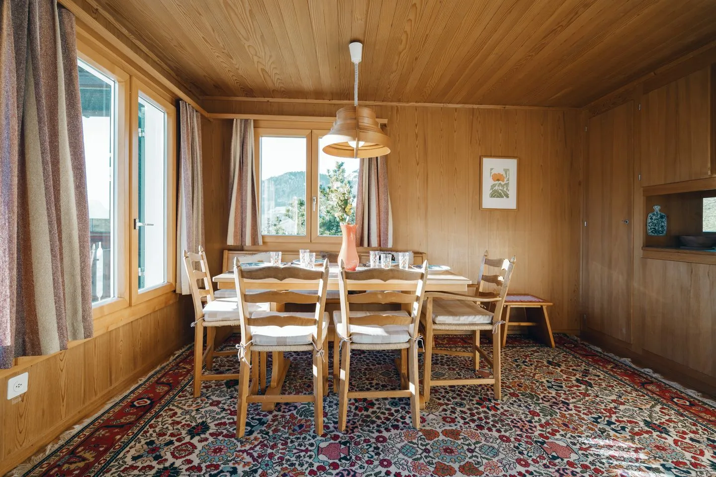 Chalet Engihalde Amden - Essbereich
