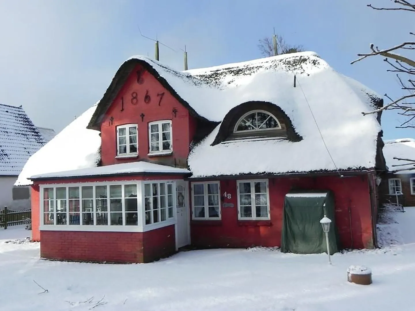 Hüs Sanskiin Ferienwohnung *Hopelfask* Süddorf auf Amrum - Hauptansicht