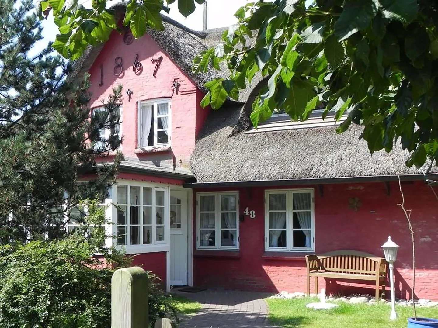 Hüs Sanskiin Ferienwohnung *Hopelfask* Süddorf auf Amrum - Hauptansicht