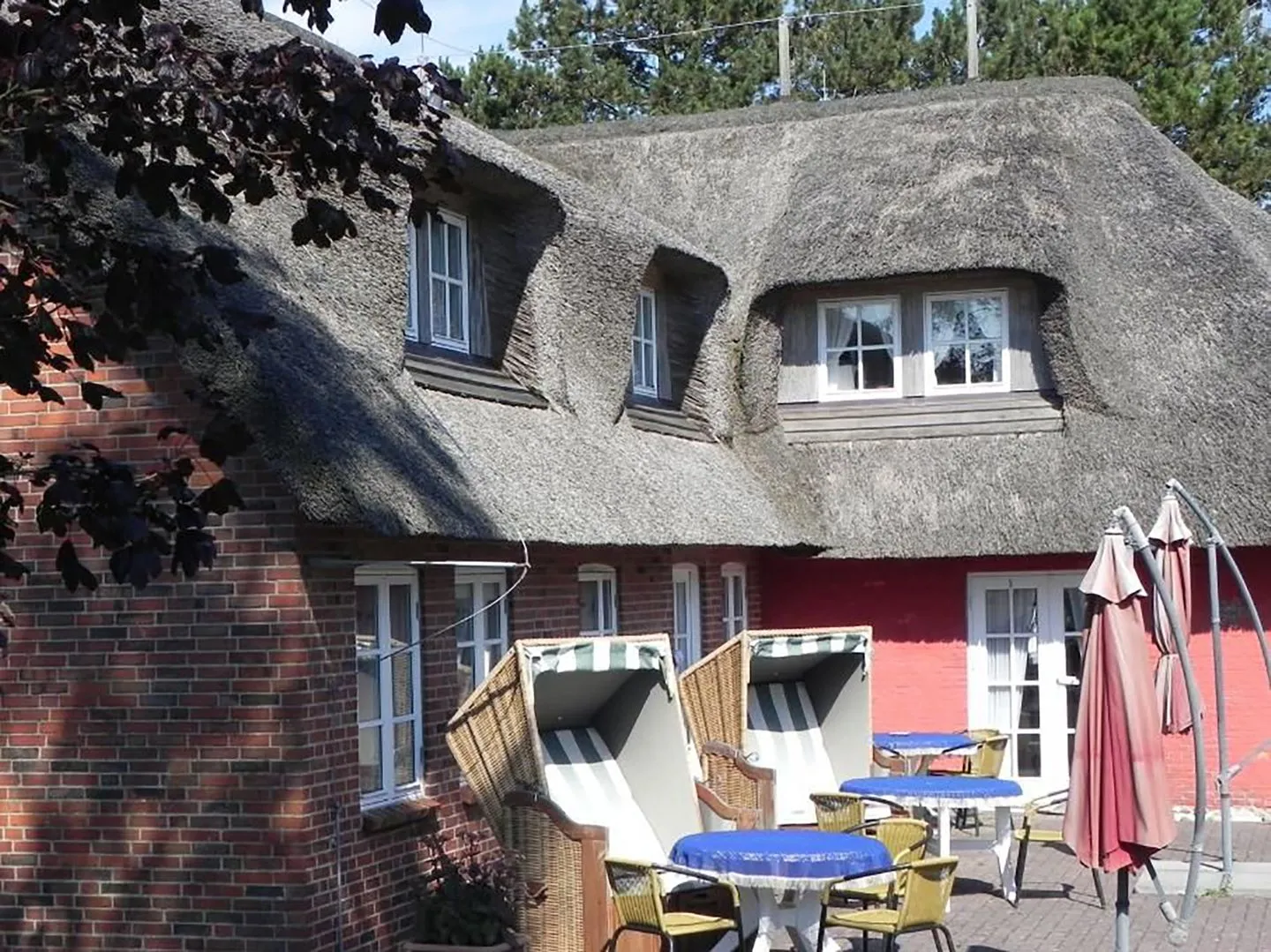 Hüs Sanskiin Ferienwohnung *Hopelfask* Süddorf auf Amrum - Garten