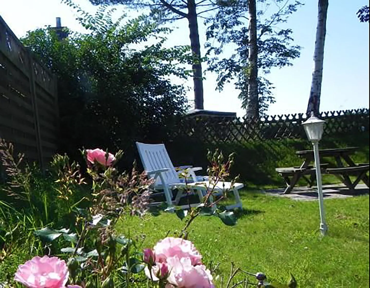 Hüs Sanskiin Ferienwohnung *Hopelfask* Süddorf auf Amrum - Garten