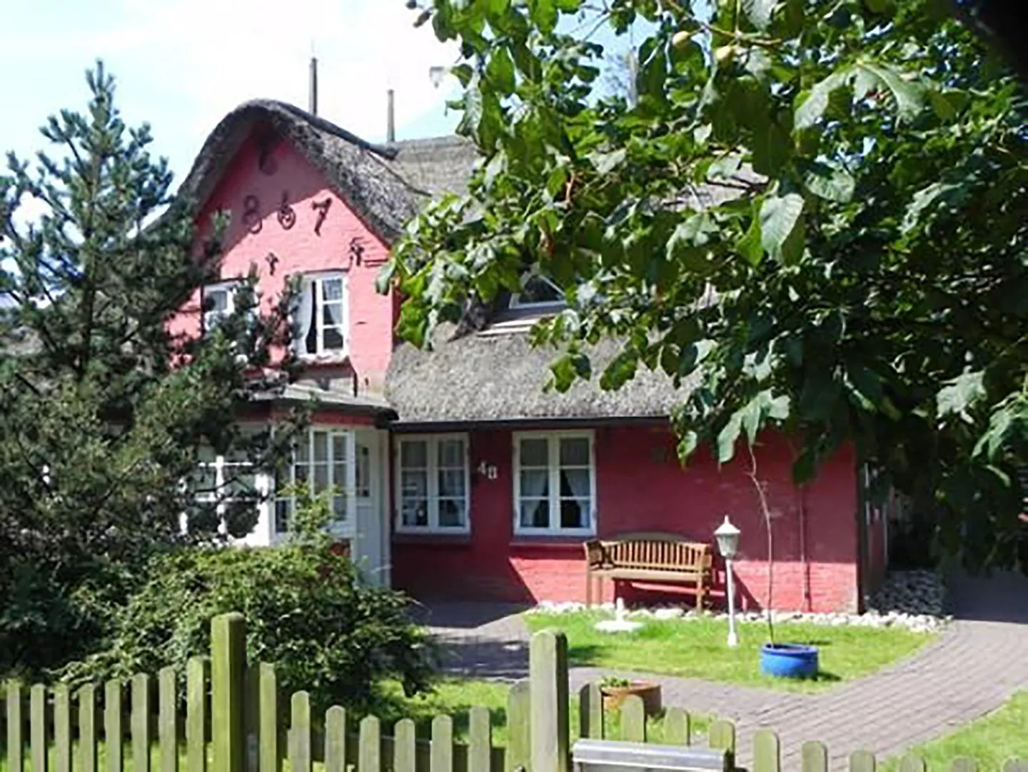 Hüs Sanskiin Ferienwohnung *Hopelfask* Süddorf auf Amrum - Hauptansicht