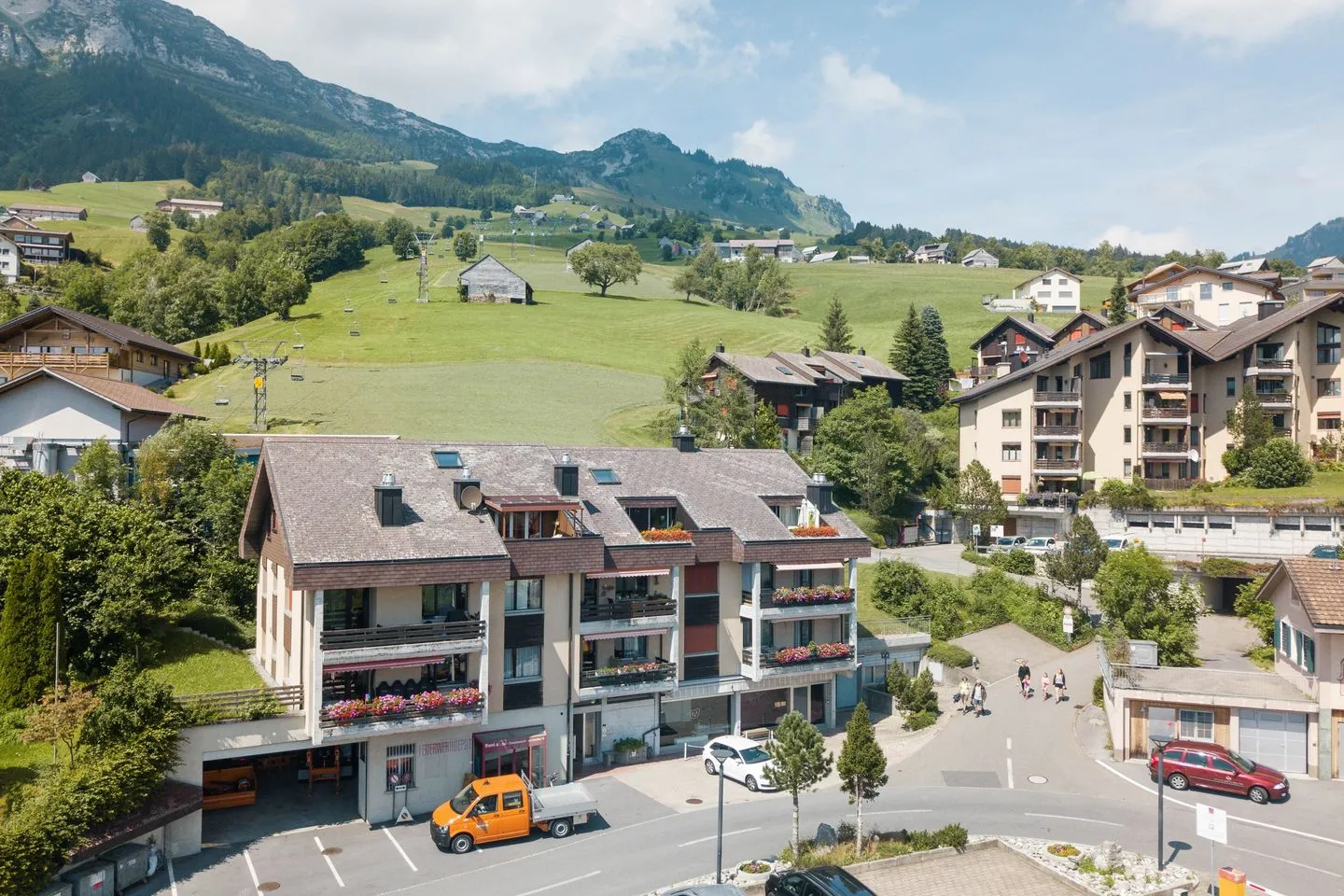 Apartment Hinterberg Amden - View of the house