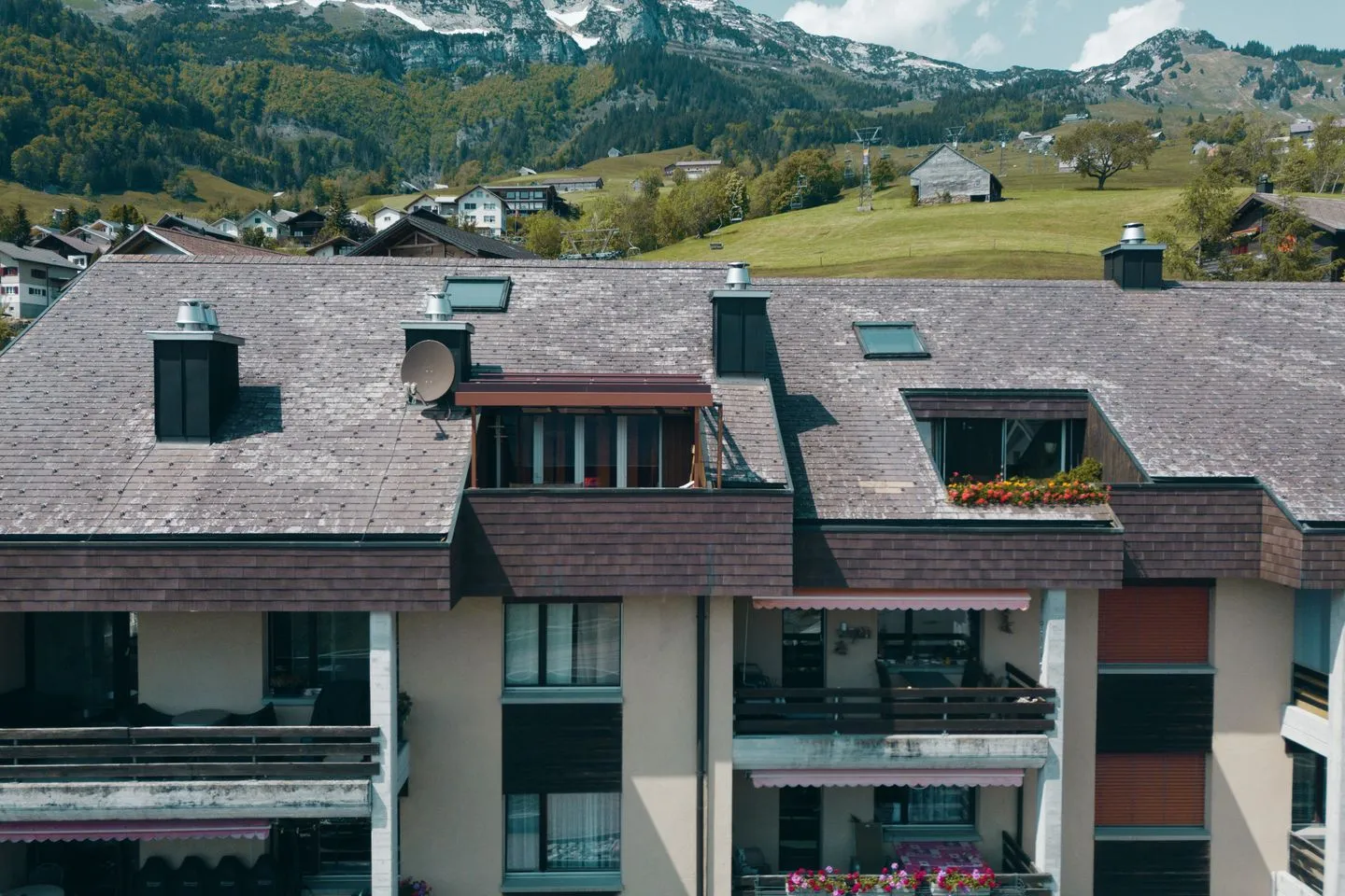 Apartment Hinterberg Amden - Balcony