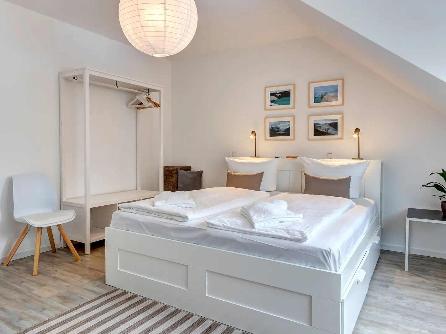Bernsteinquartier, Ferienhaus 10b Kölpinsee - Schlafzimmer