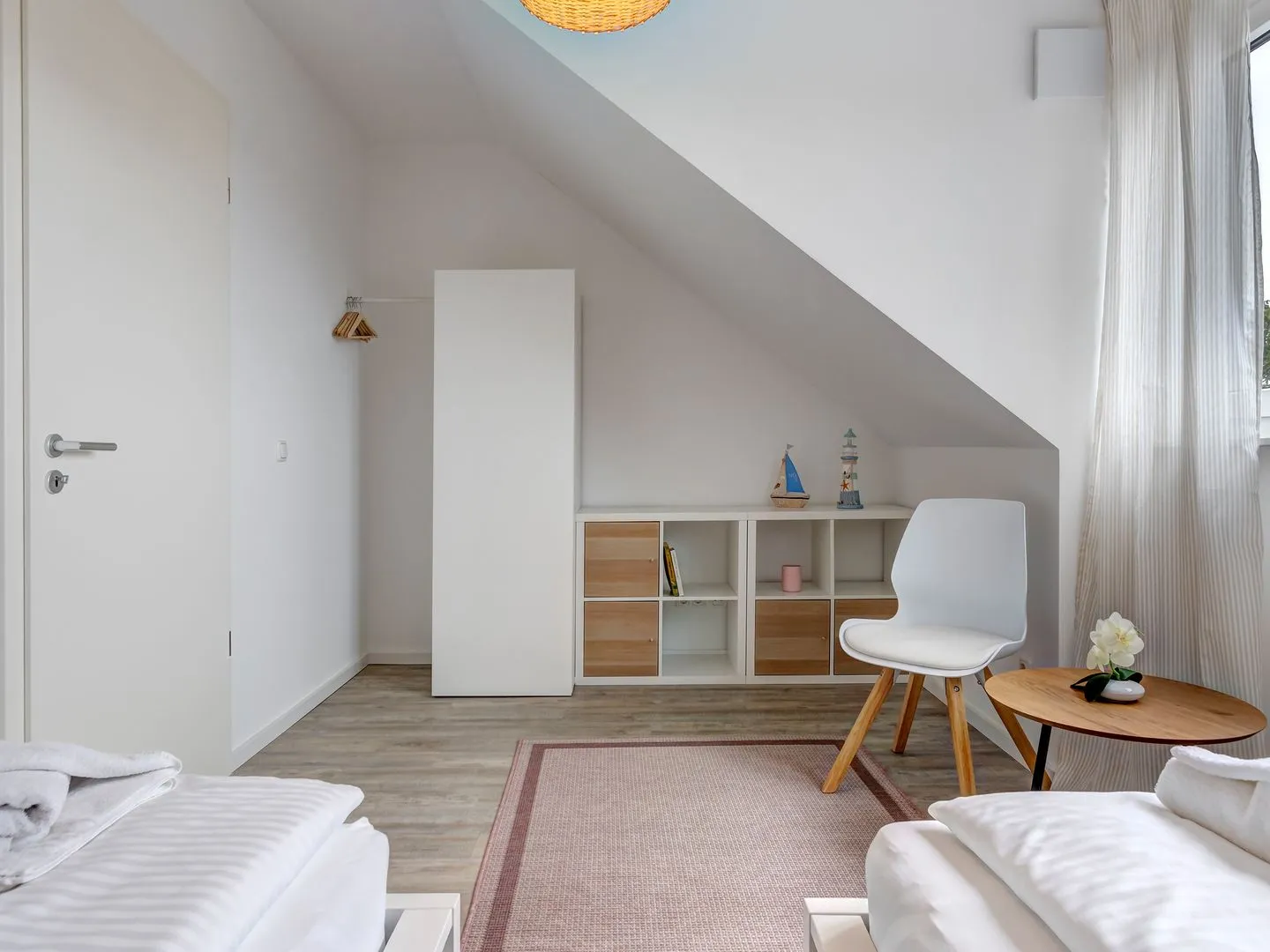 Bernsteinquartier, Ferienhaus 10b Kölpinsee - Schlafzimmer