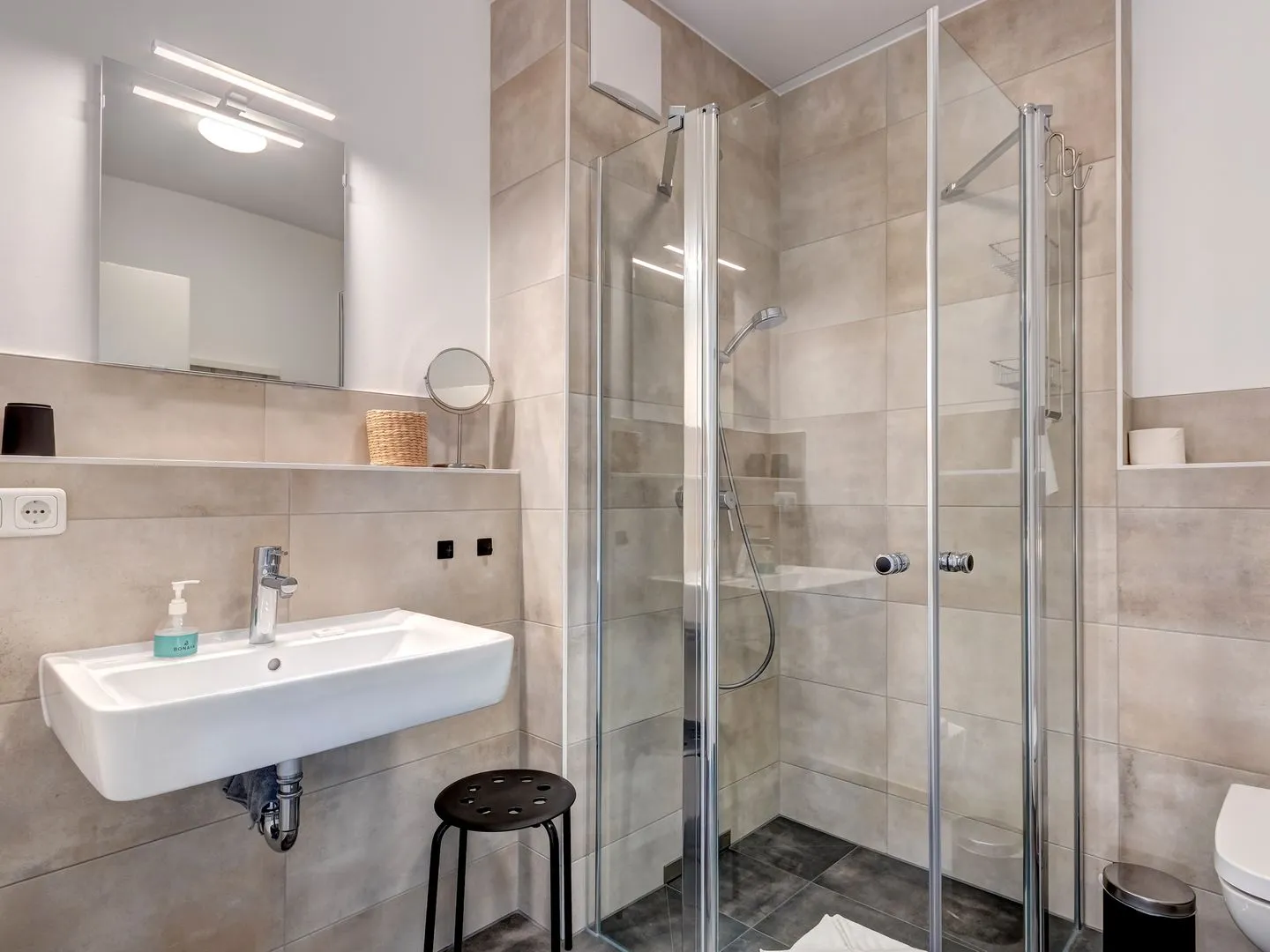 Bernsteinquartier, Ferienhaus 10b Kölpinsee - Badezimmer