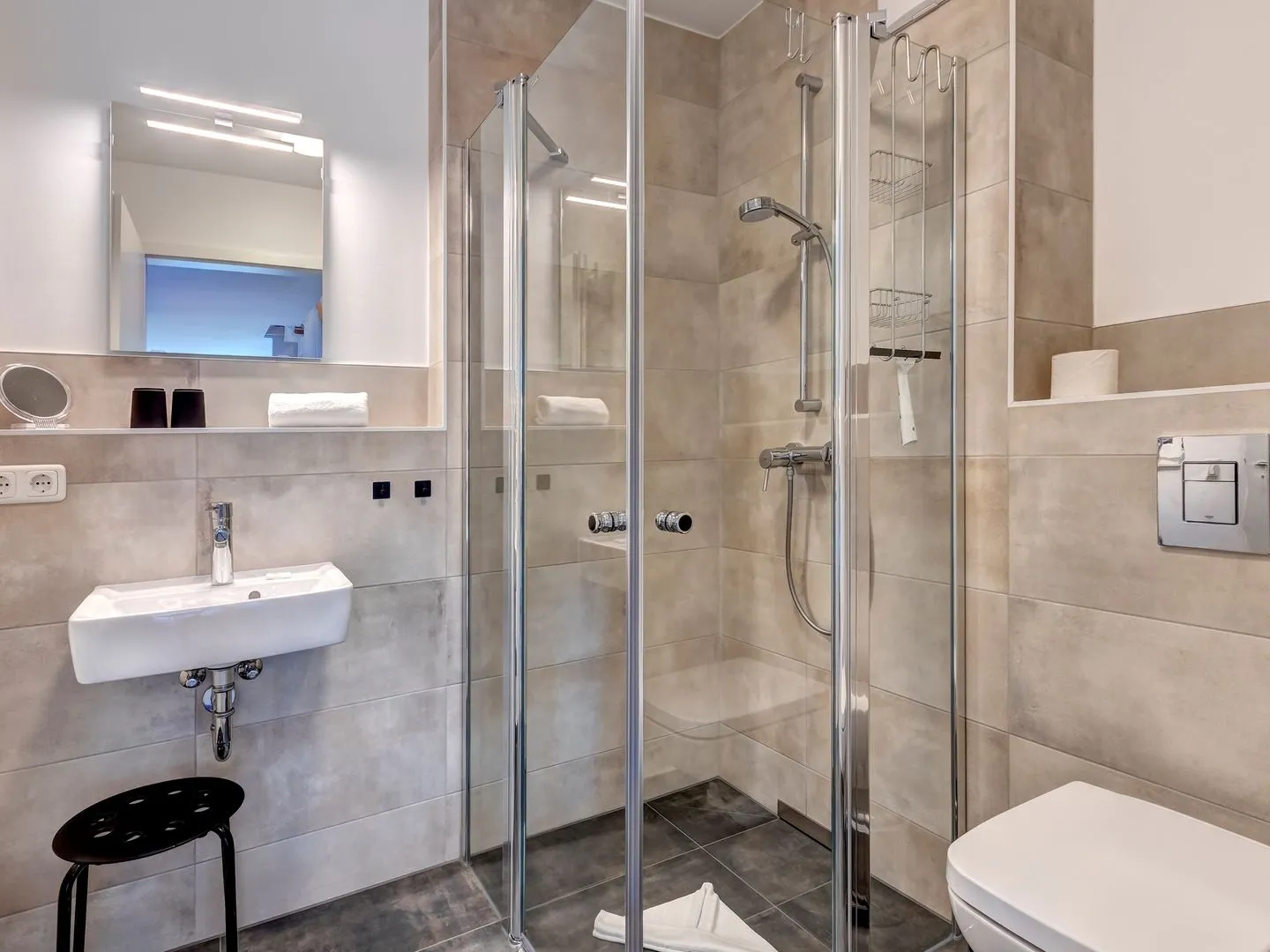 Bernsteinquartier, Ferienhaus 10b Kölpinsee - Badezimmer