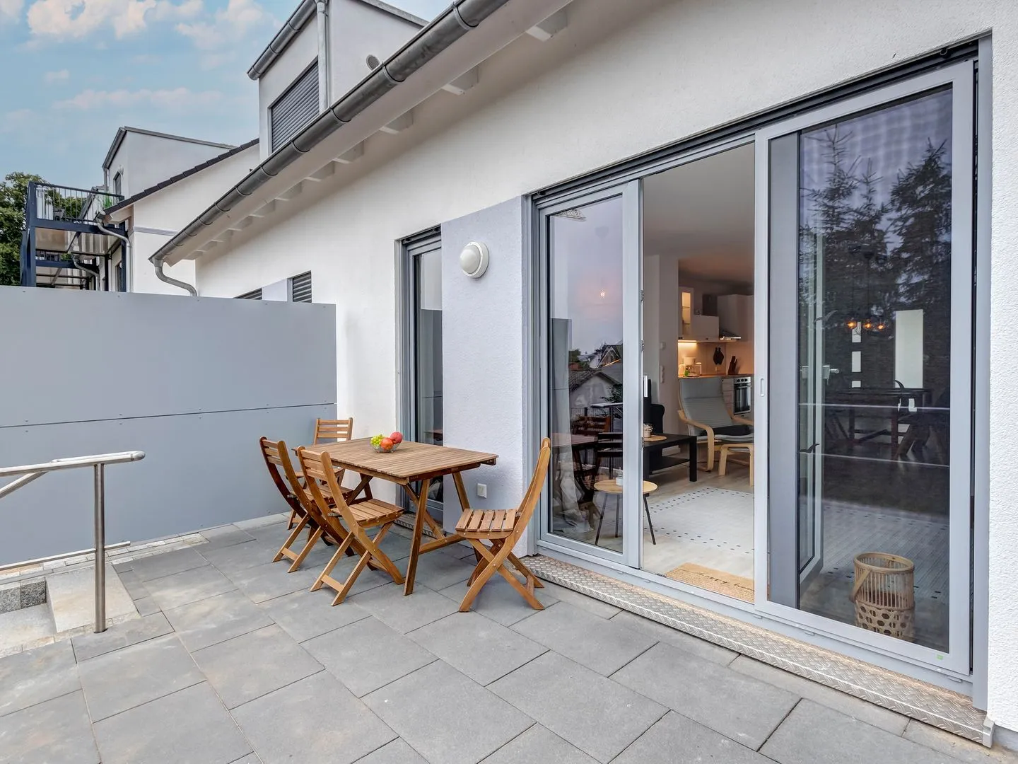 Bernsteinquartier, Ferienhaus 10b Kölpinsee - Terrasse