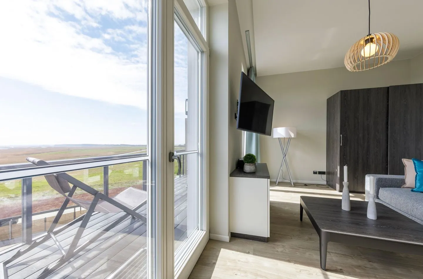 Wellenmeer Wustrow - Balkon