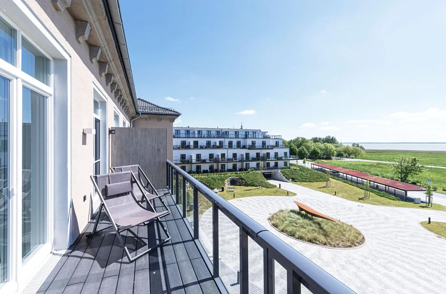 Wellenmeer Wustrow - Balkon