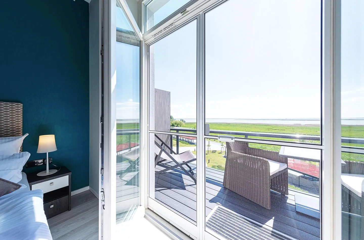 Ostseestern Wustrow - Balkon