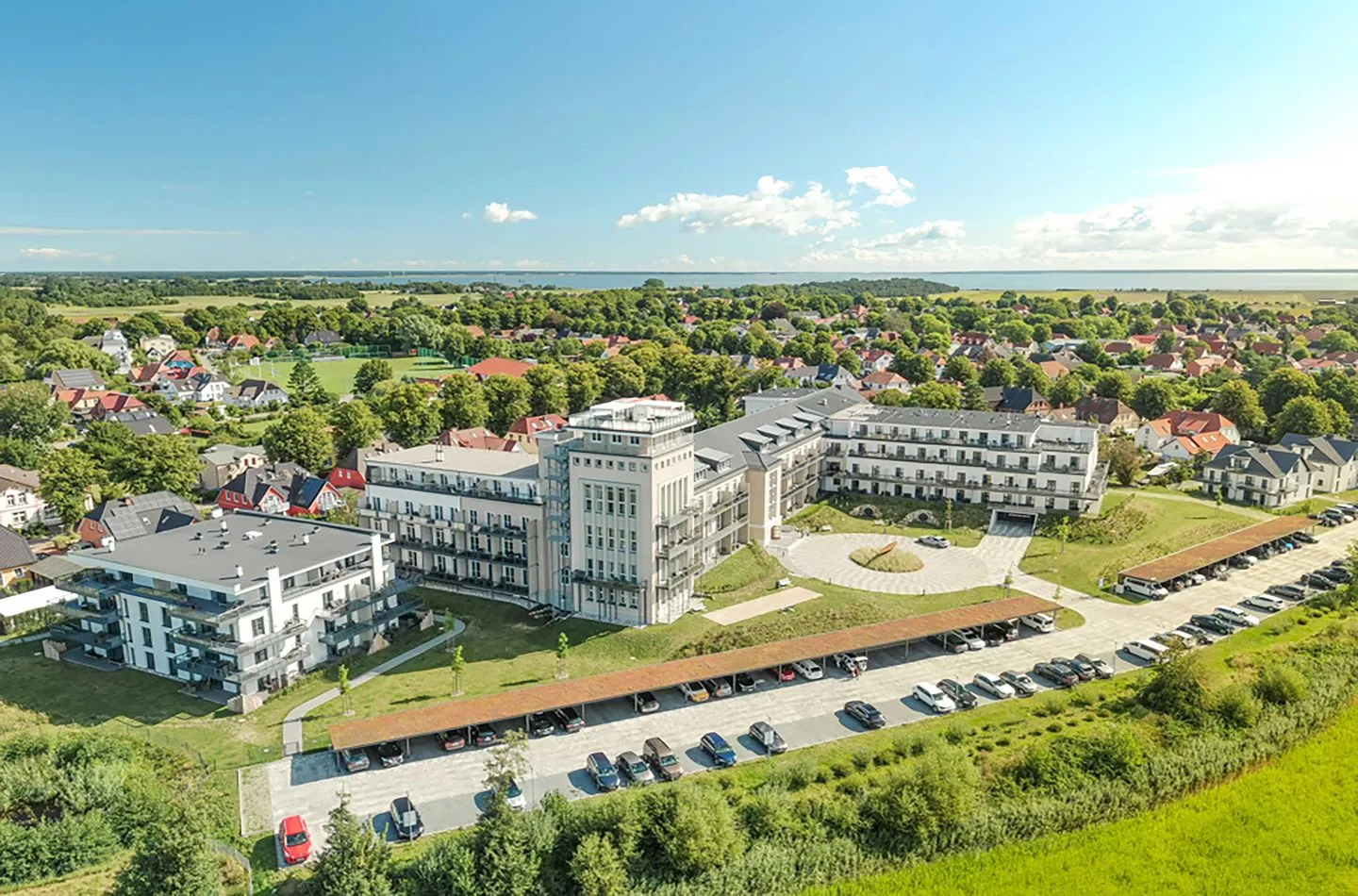 Ostseepanorama Wustrow - Vogelperspektive