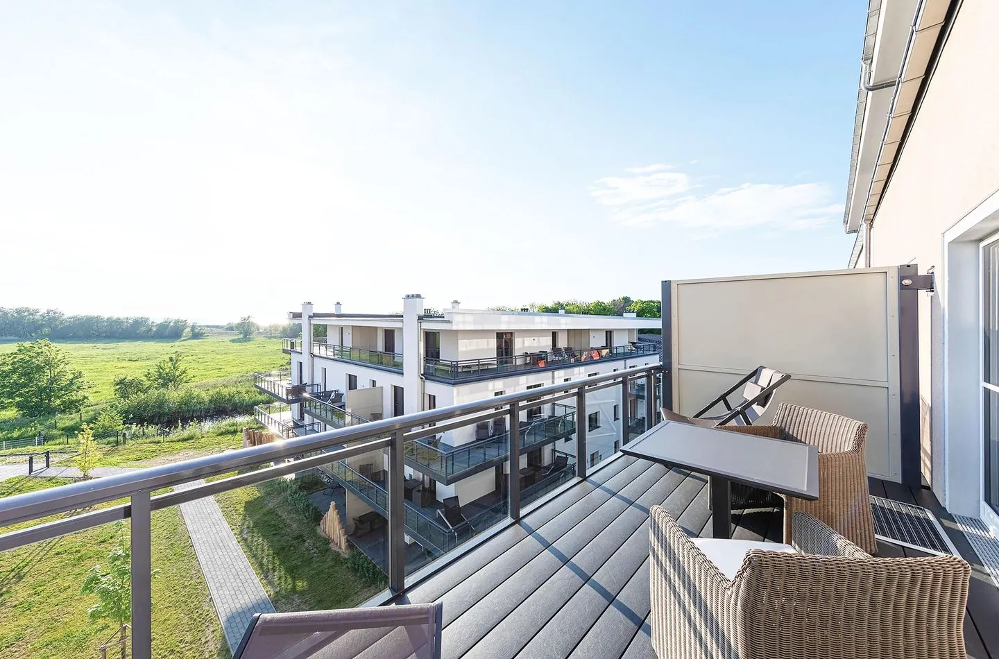 Ostseerast Wustrow - Balkon