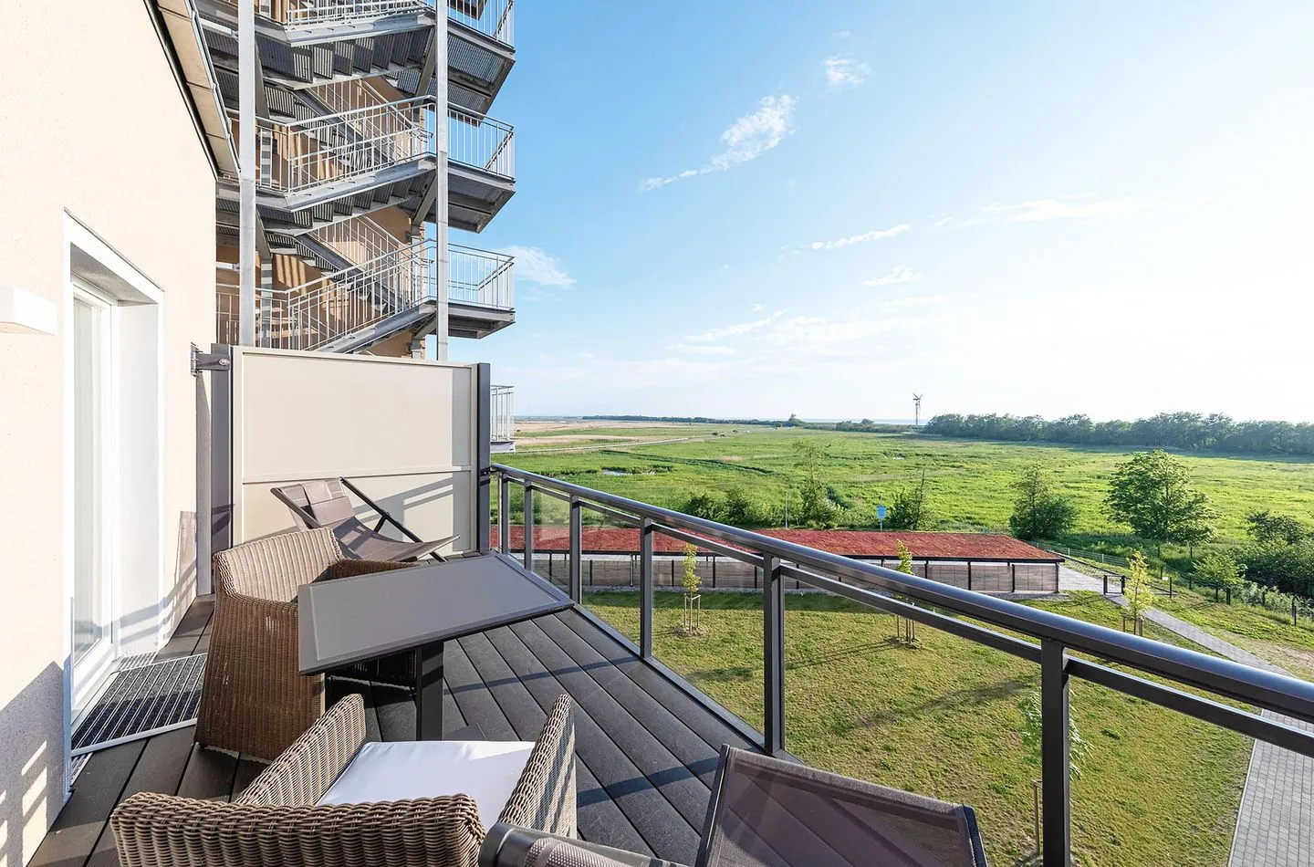 Ostseerast Wustrow - Balkon