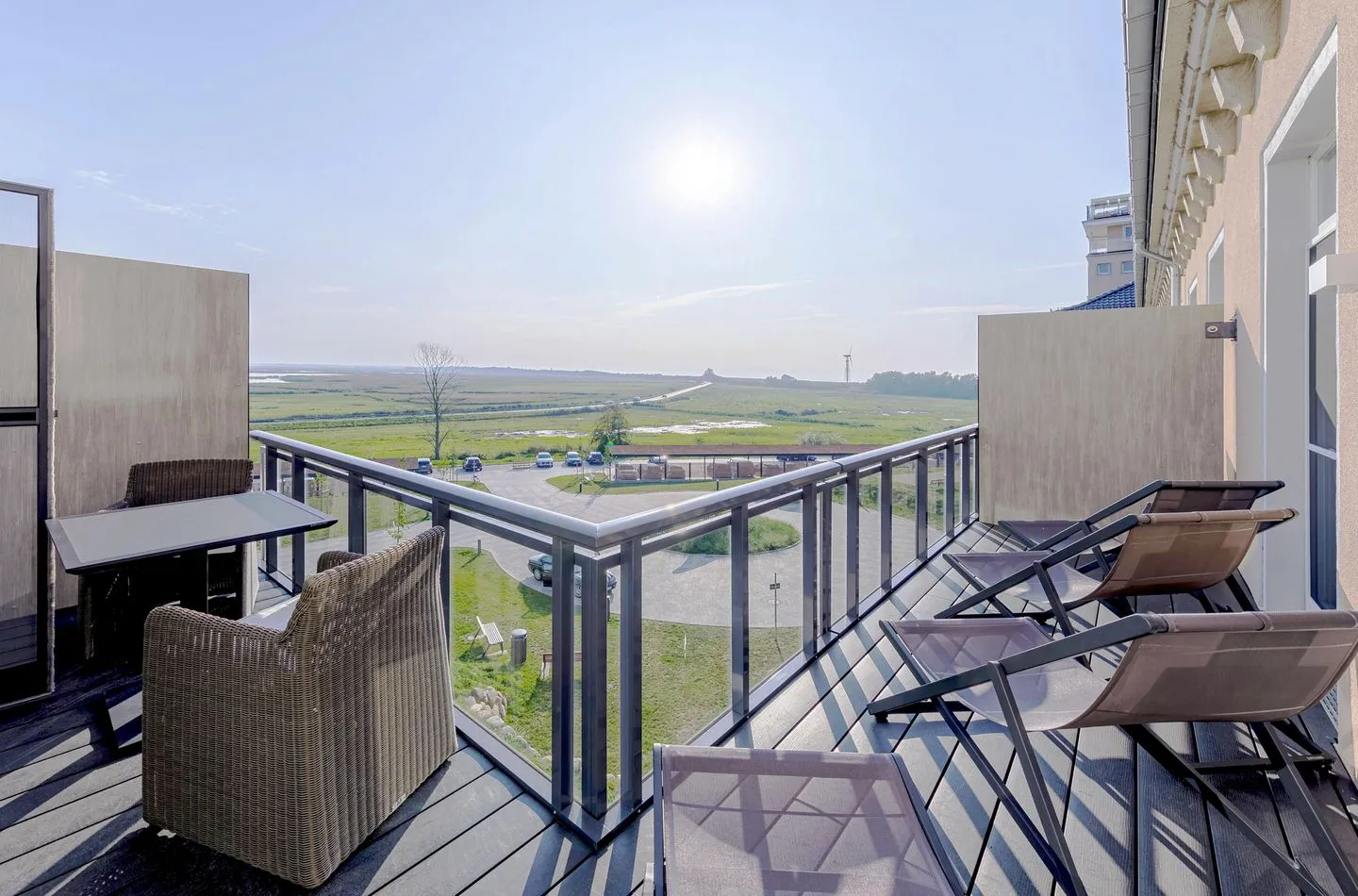Ostseelounge Wustrow - Balkon