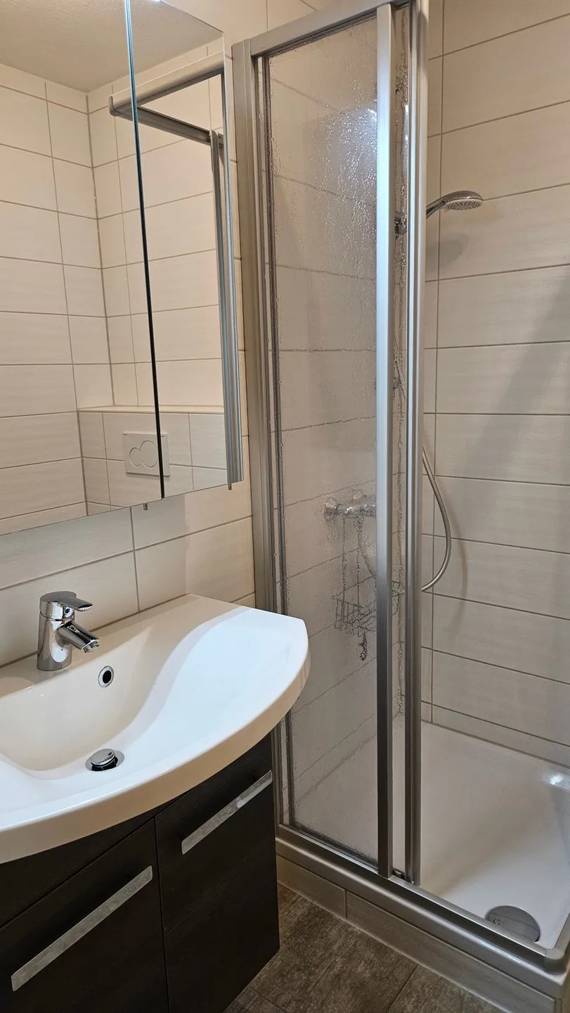 Feriendorf Hochbergle Haus 144 Lechbruck am See - Badezimmer