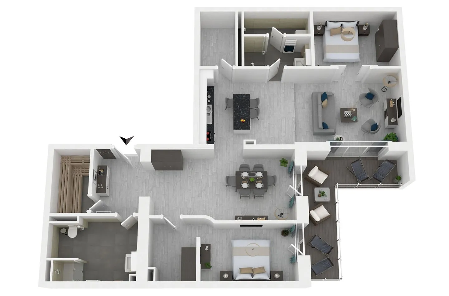 Ostseelounge Wustrow - Grundriss