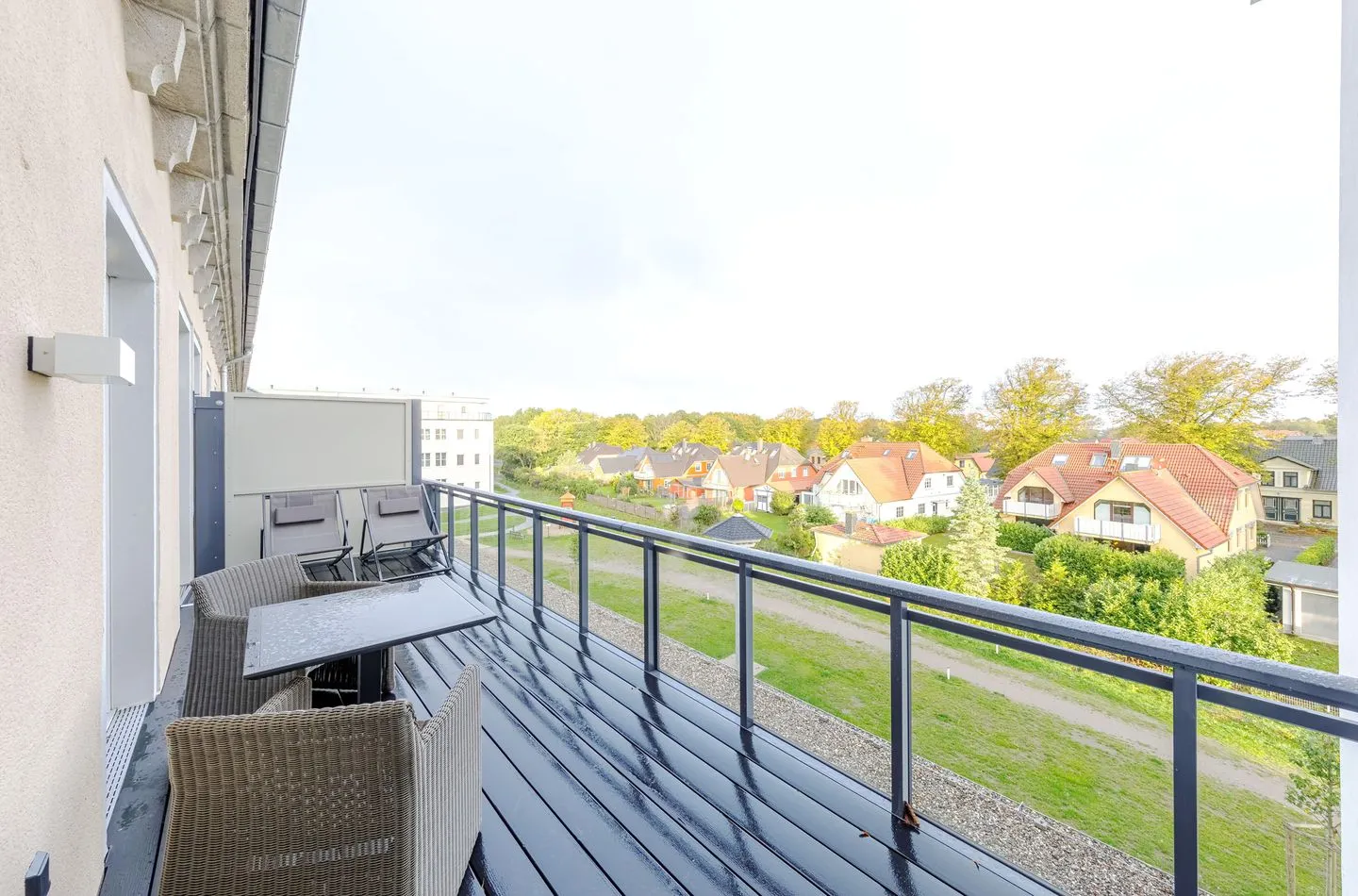 Boddenzeit Wustrow - Balkon