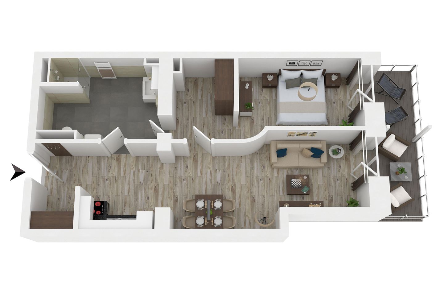 Ostseequartier Wustrow - Grundriss