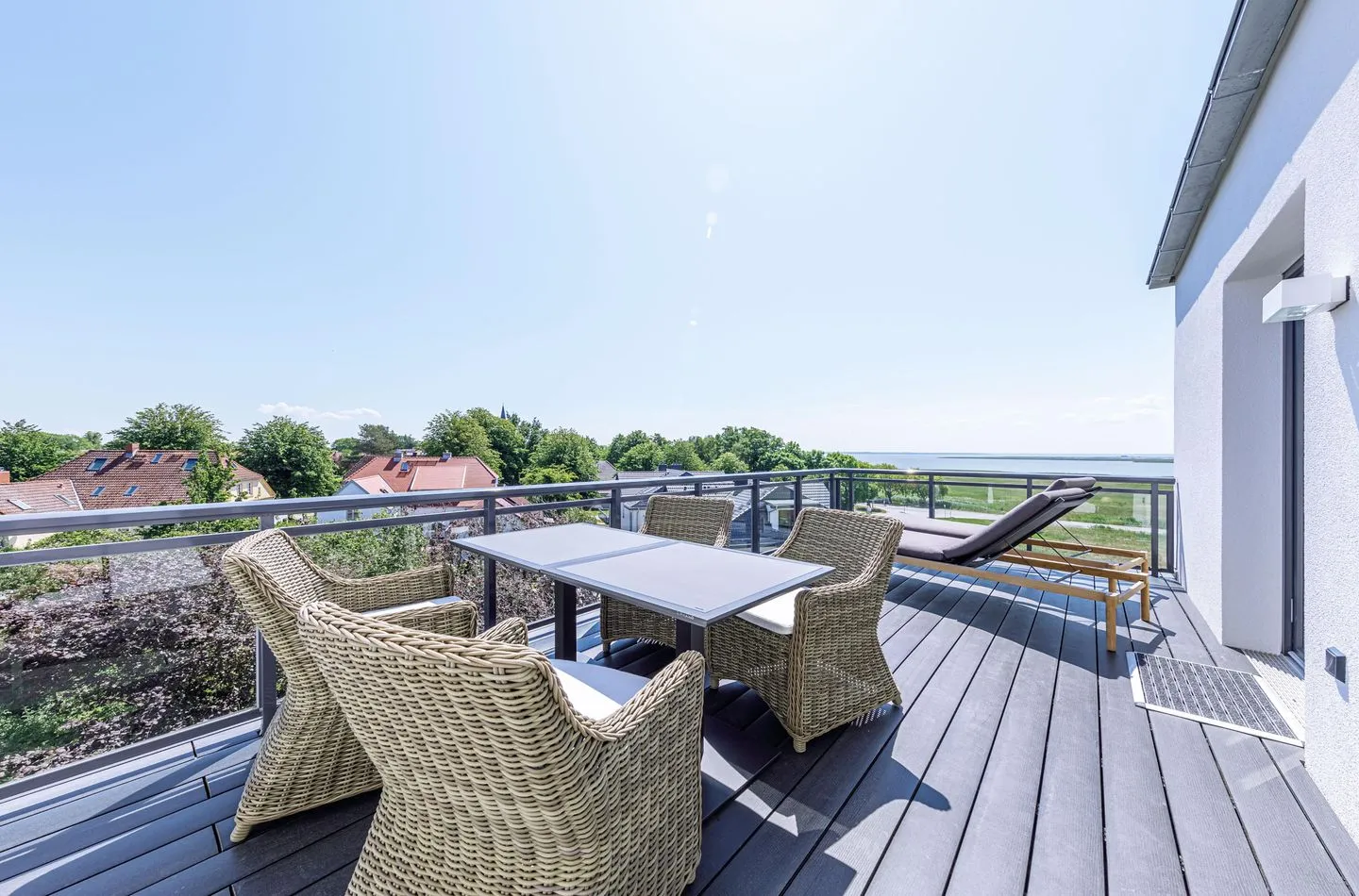 Boddendeck Wustrow - Balkon