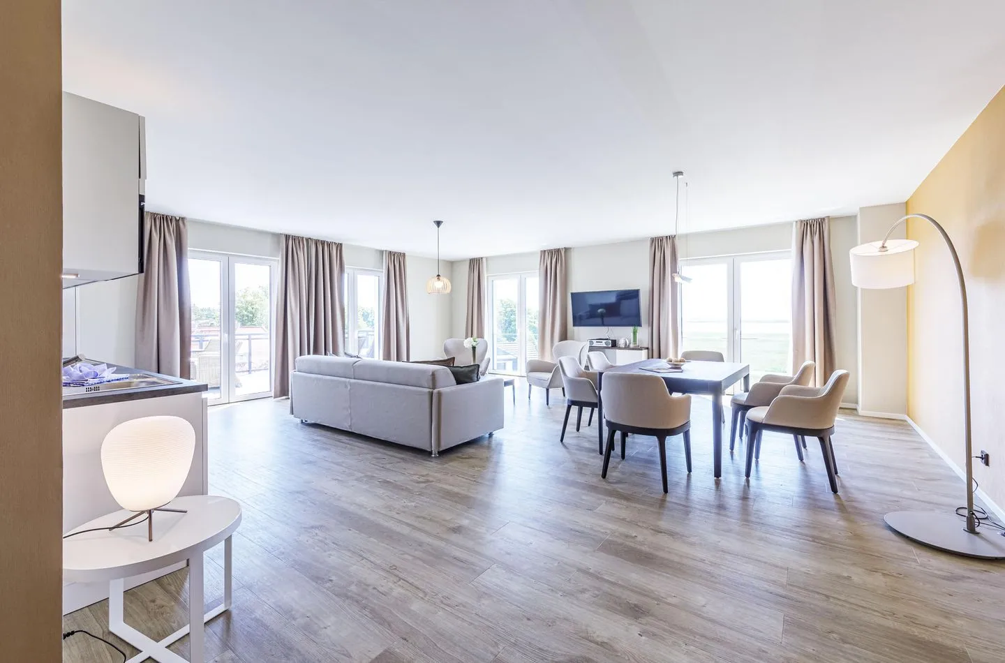 Boddendeck Wustrow - Wohnzimmer