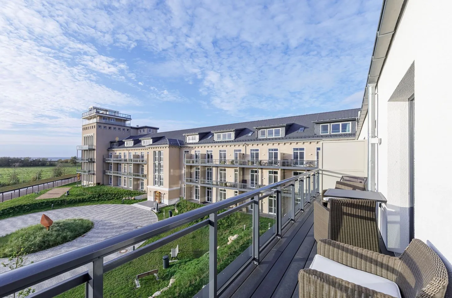 Boddenzauber Wustrow - Balkon