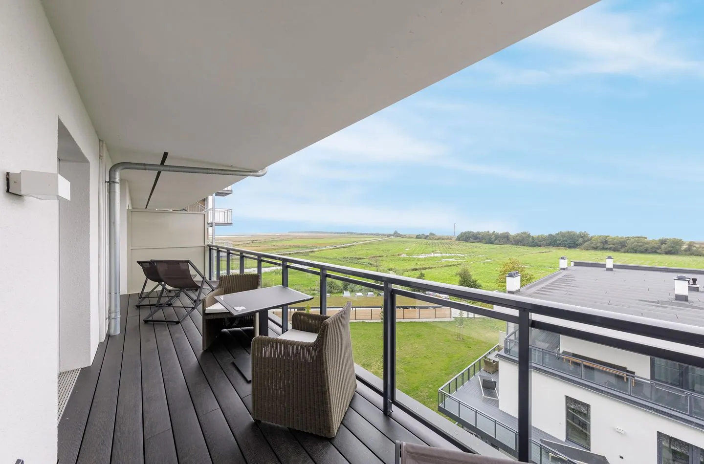  Strandgeflüster Wustrow - Balkon