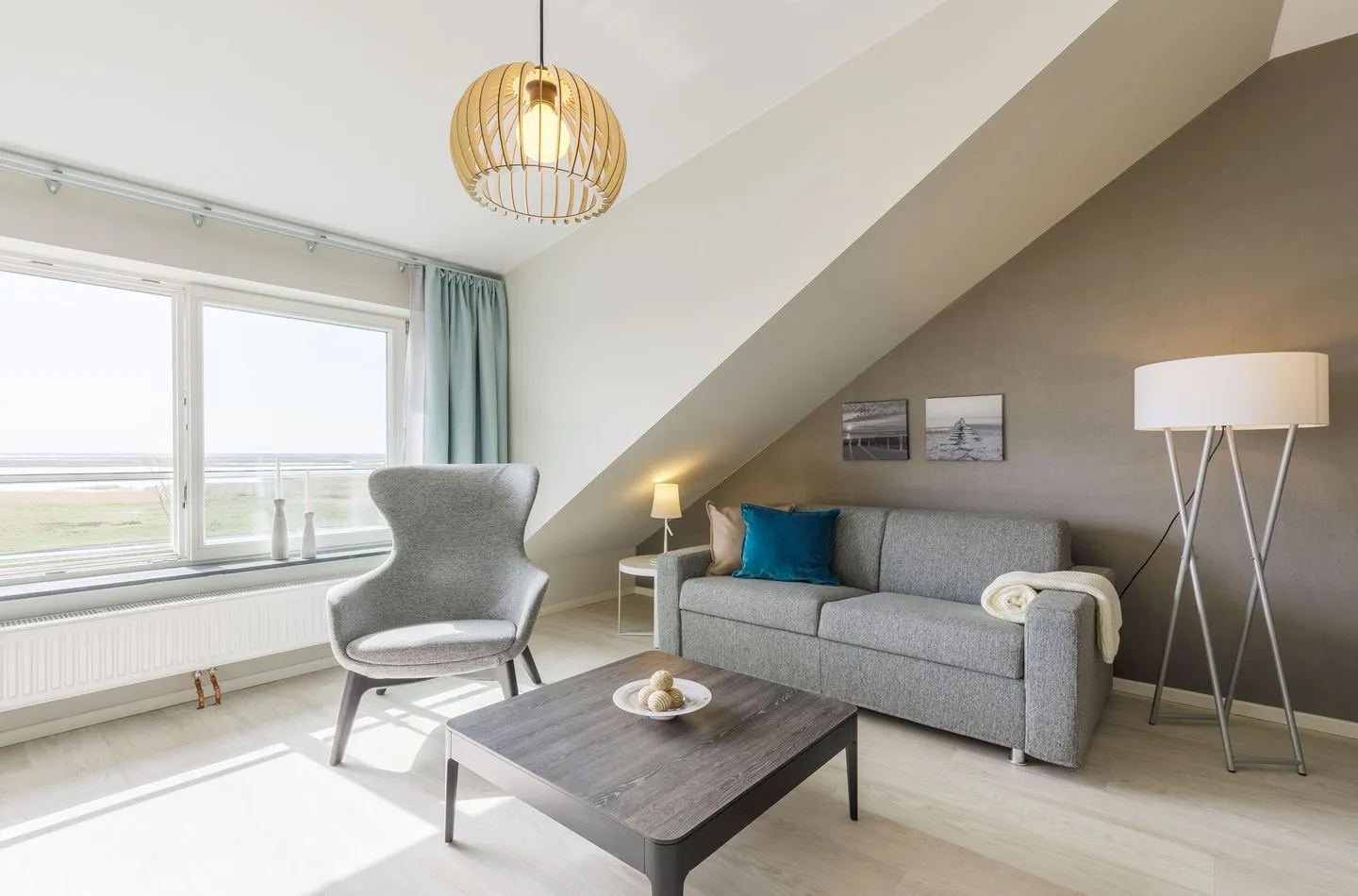 Seebadidylle Wustrow - Wohnzimmer