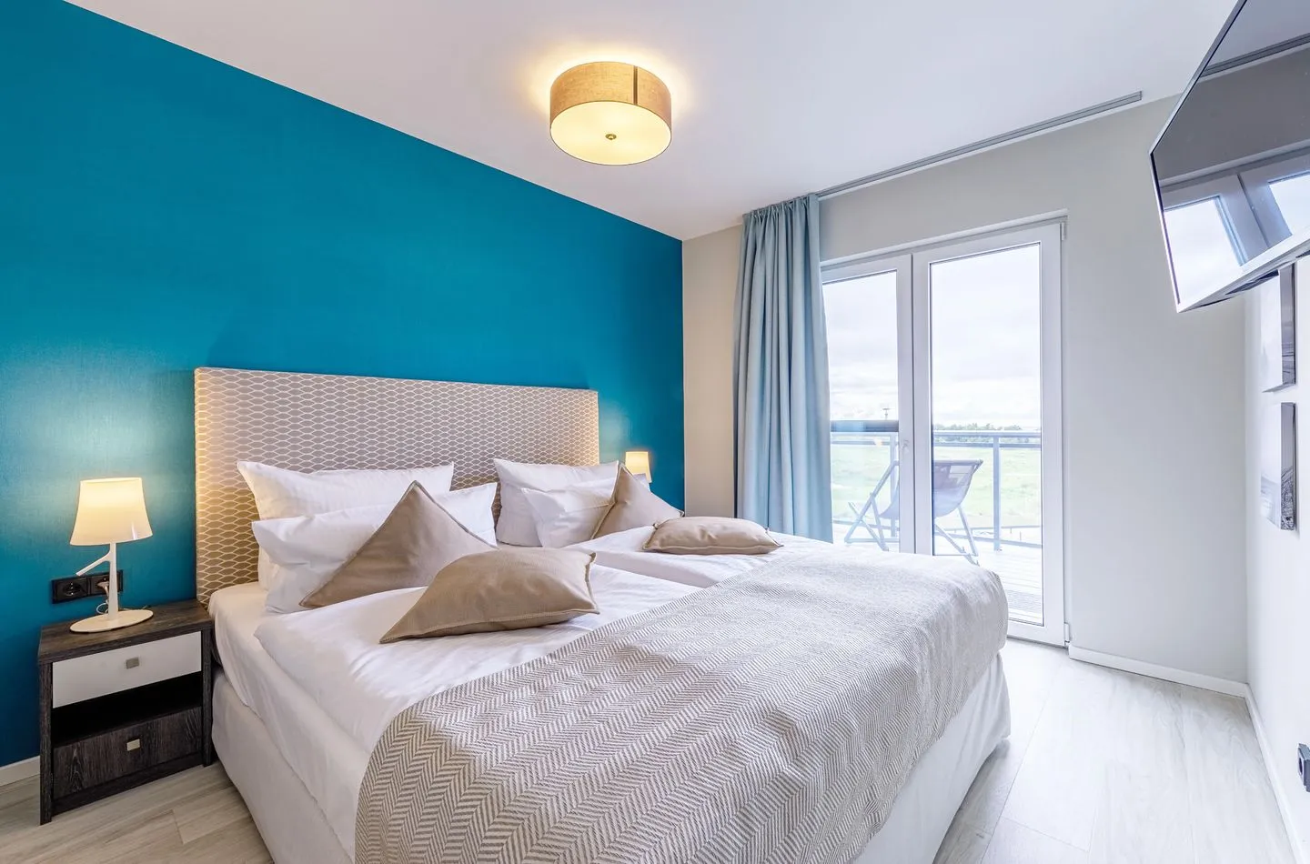 Sommerglück Wustrow - Schlafzimmer