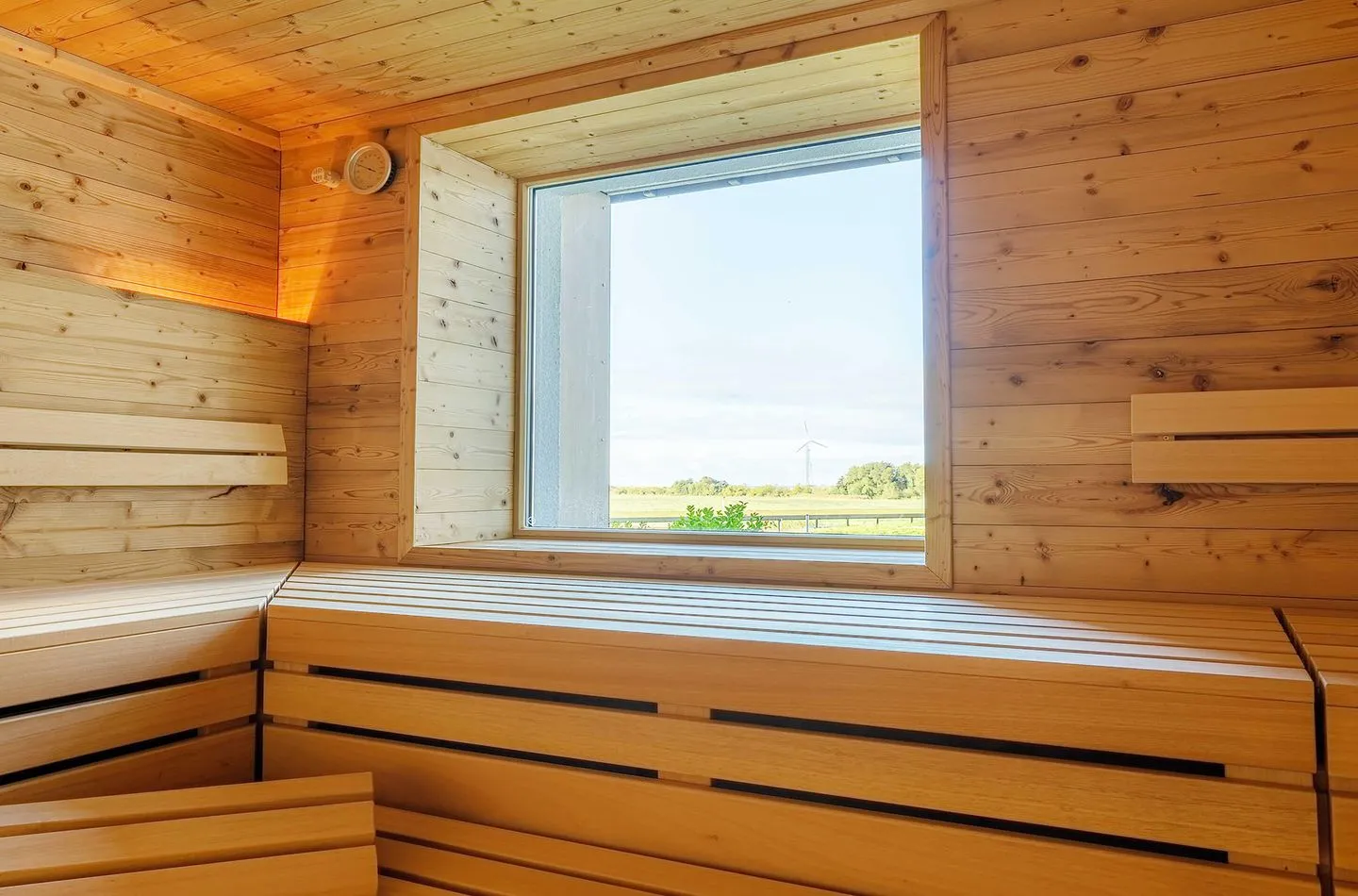  Großer Strandkorb Wustrow - Sauna