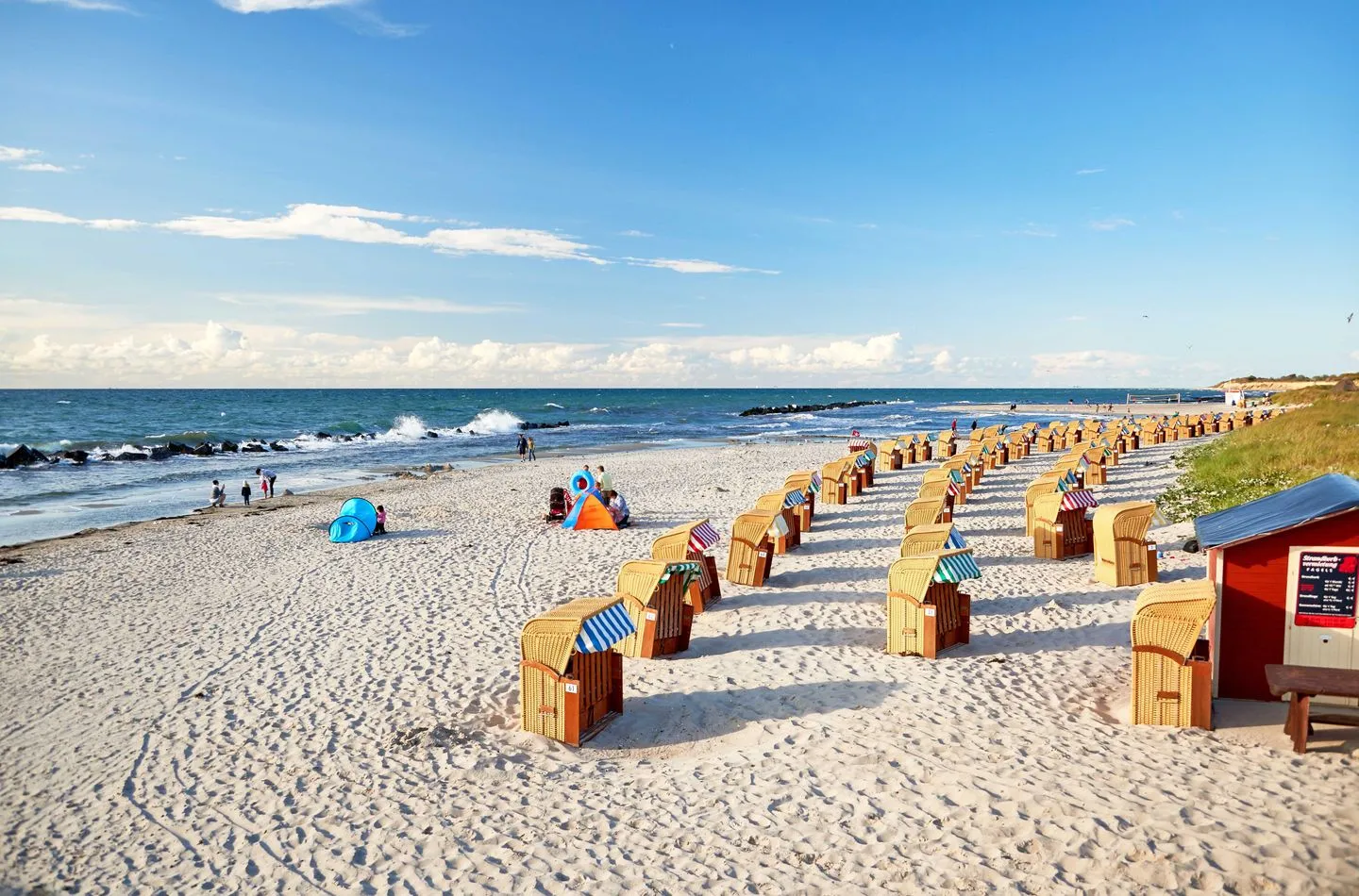  Kleiner Strandkorb Wustrow - Strand