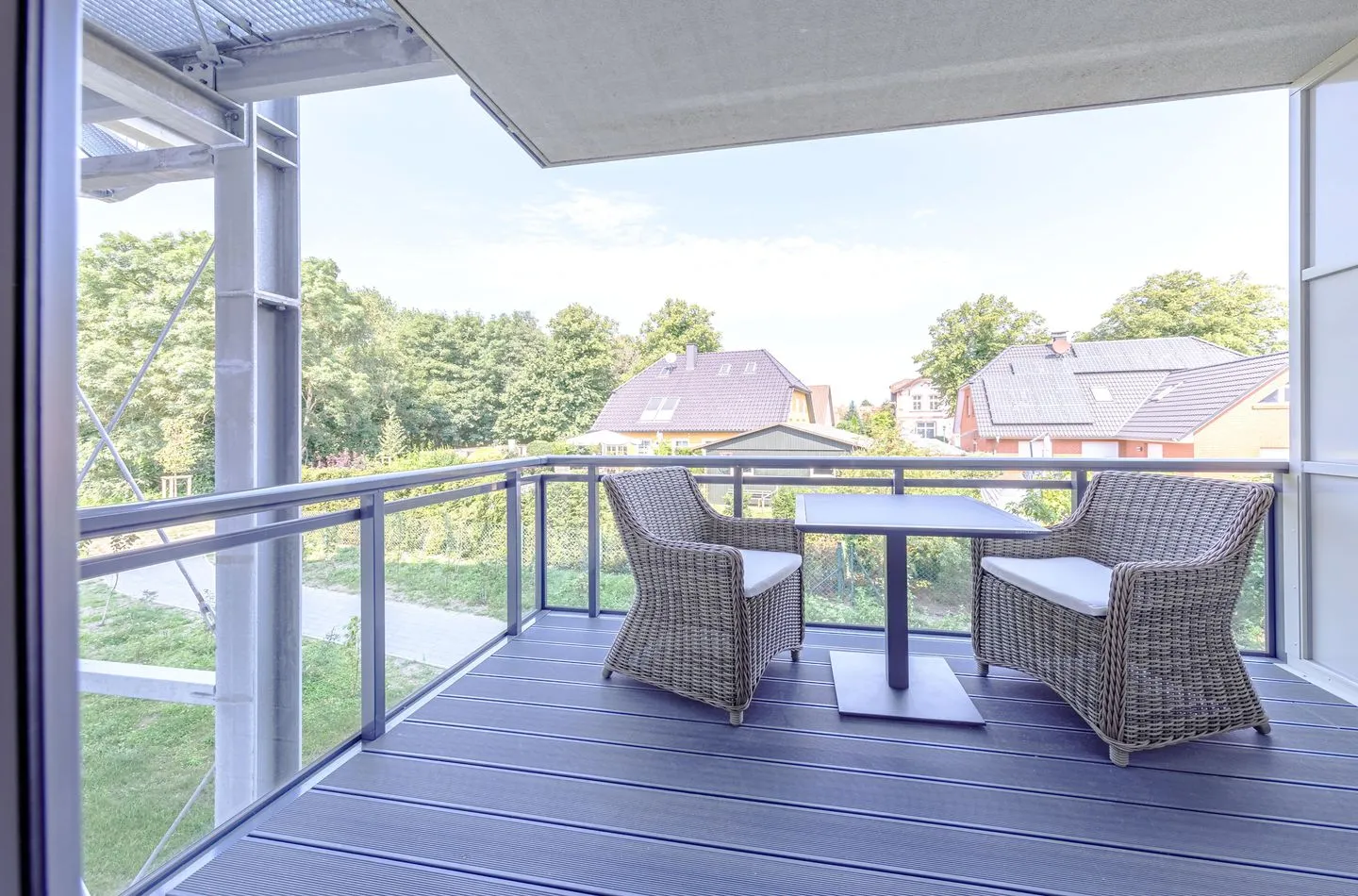  Kleine Stranddüne Wustrow - Balkon