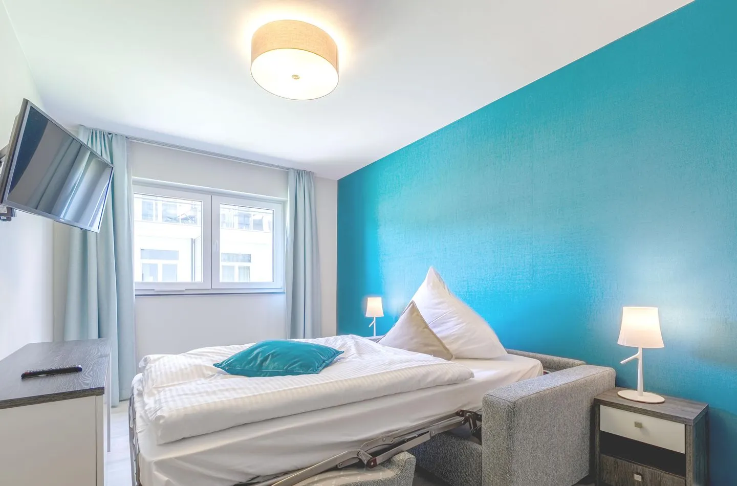 Große Strandmuschel Wustrow - Schlafzimmer