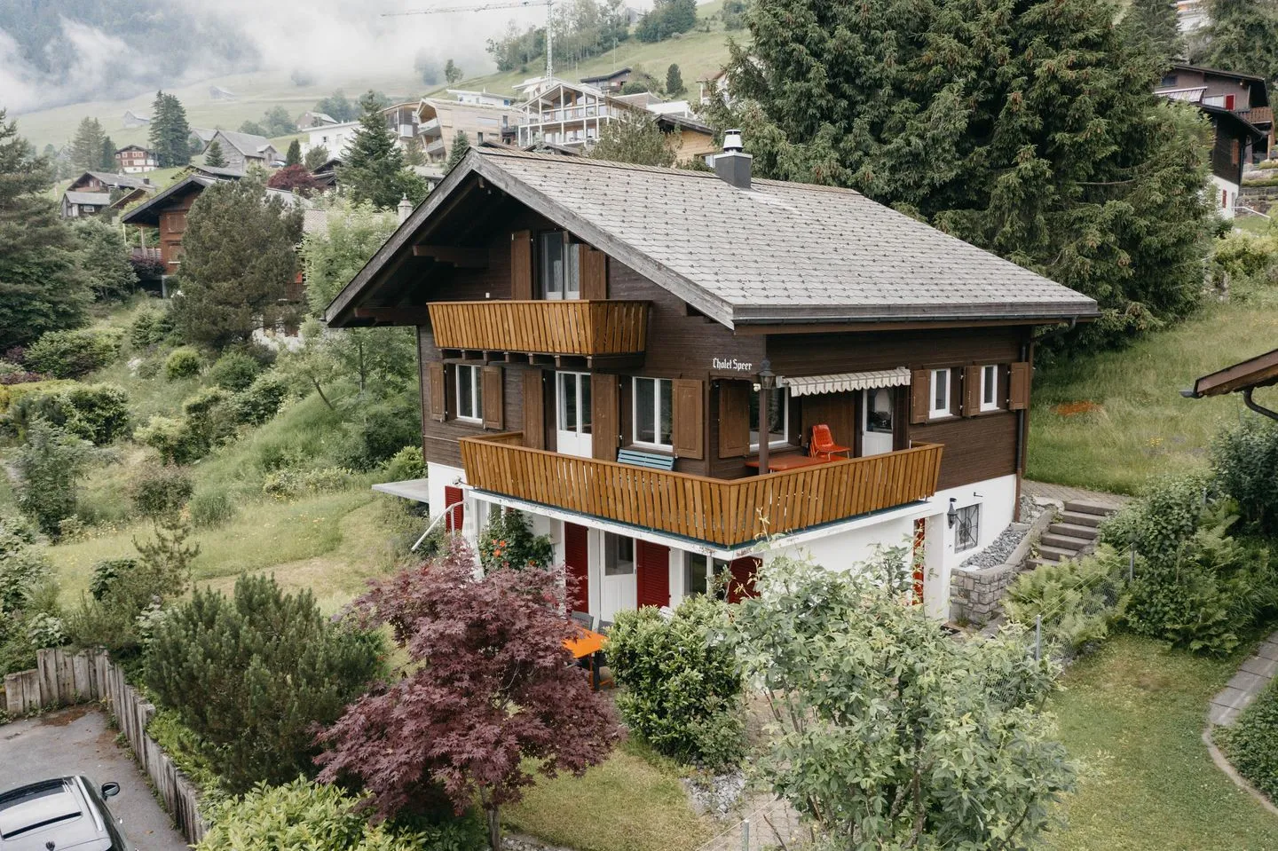 Apartment Speer Amden - Bird's eye view