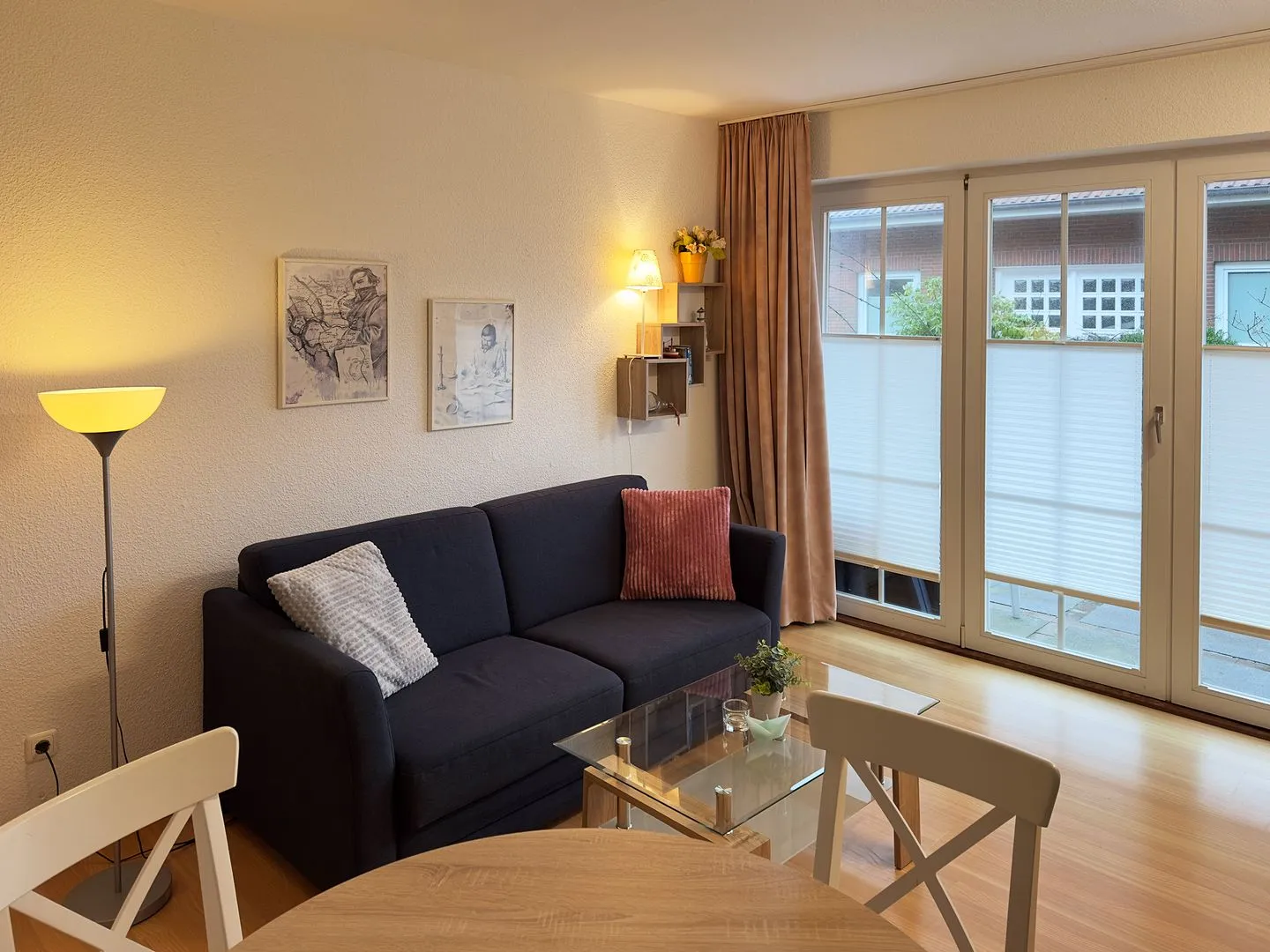 Haus *Südspitze 18* Ferienwohnung "Südspitze 18/3" Wittdün auf Amrum - Wohnzimmer der Ferienwohnung Südspitze 18/3 in Wittdün auf Amrum