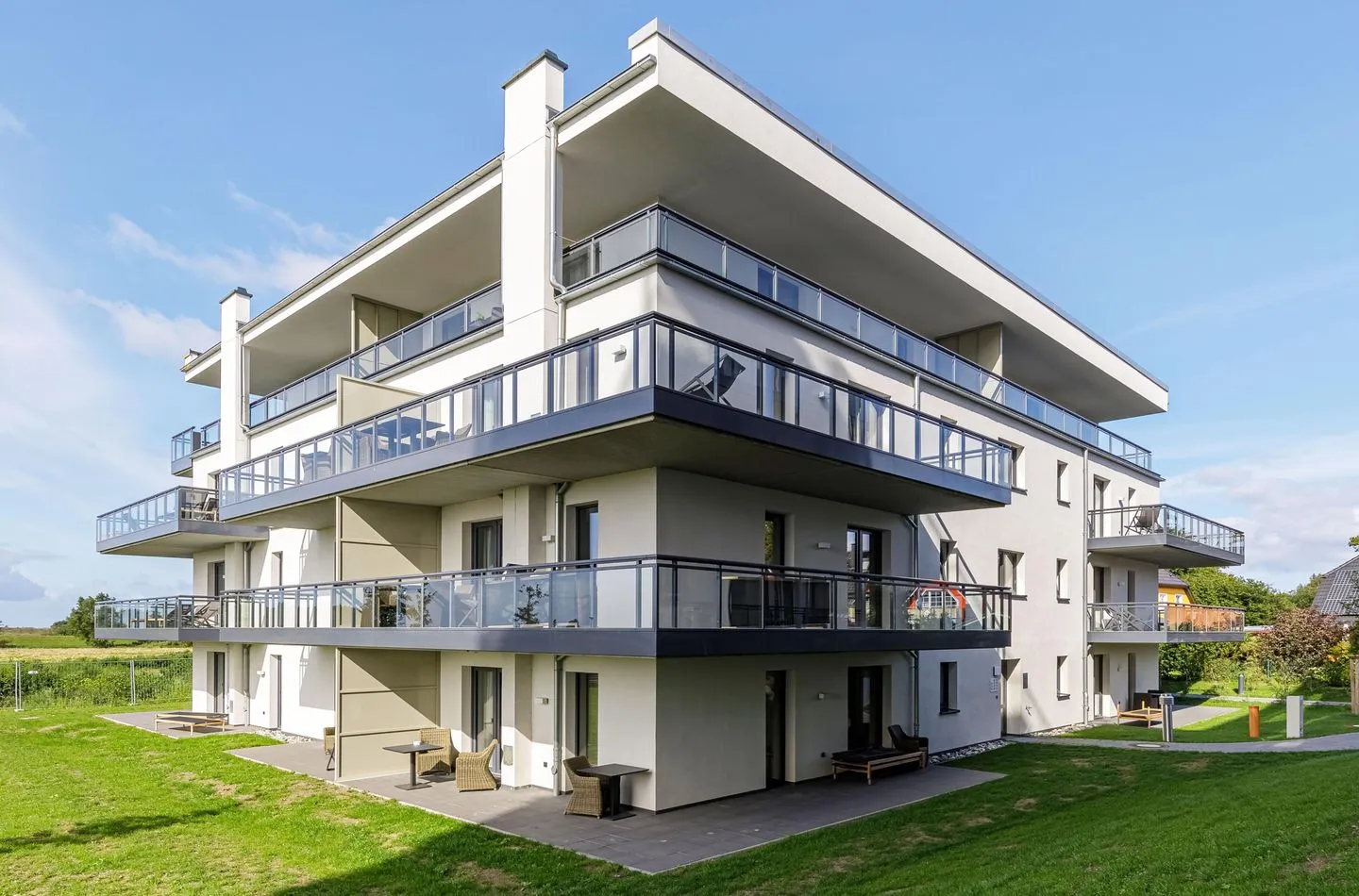 Große Strandmuschel Wustrow - Hauptansicht