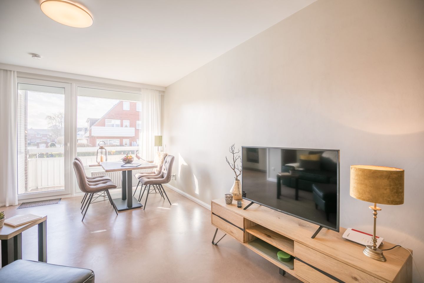 Nordseekante Whg. 381 Wohnzimmer