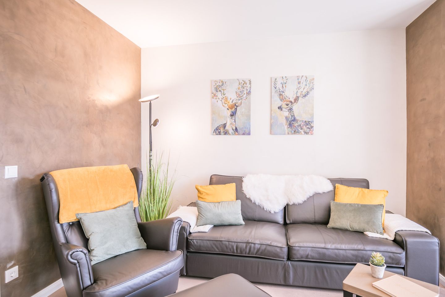 Nordseekante Whg. 381 Wohnzimmer