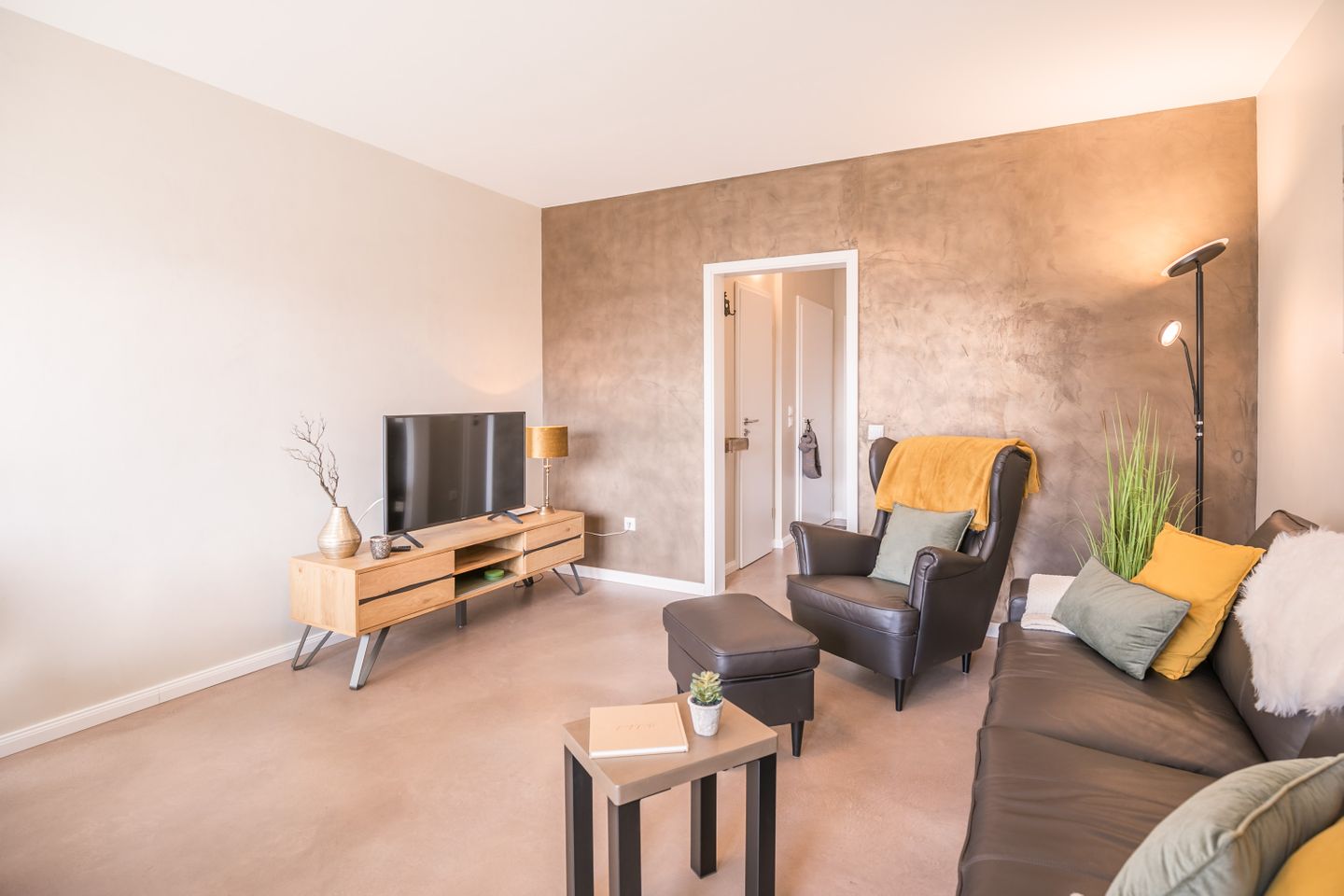 Nordseekante Whg. 381 Wohnzimmer