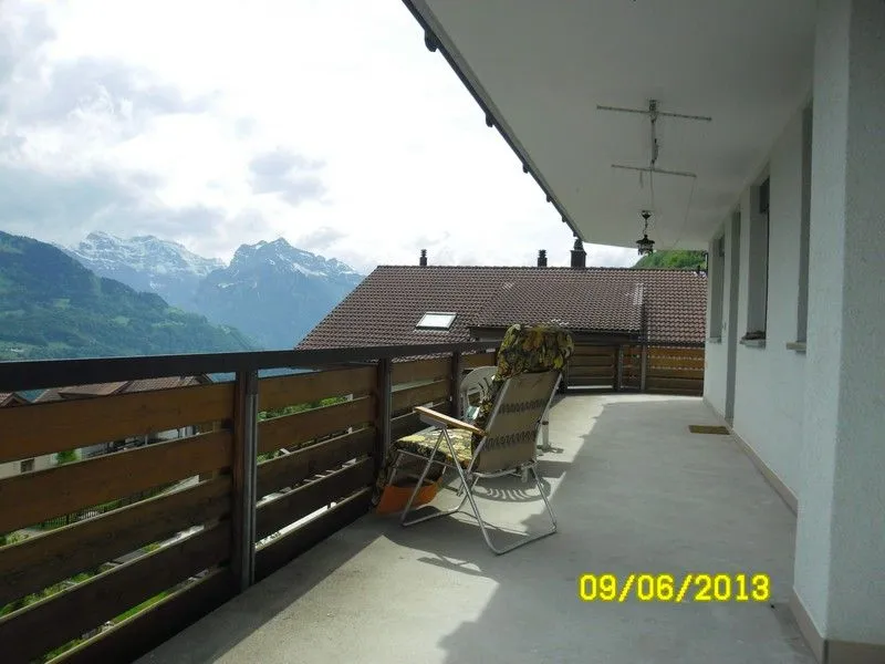 Apartment Aeschen Mirador Amden - Spacious balcony