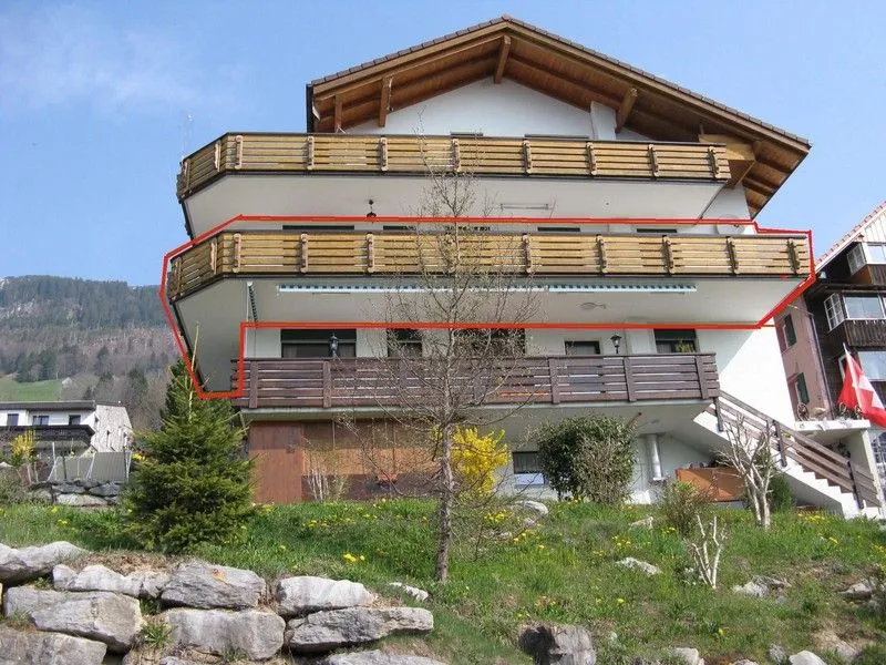 Apartment Aeschen Mirador Amden - View of the house