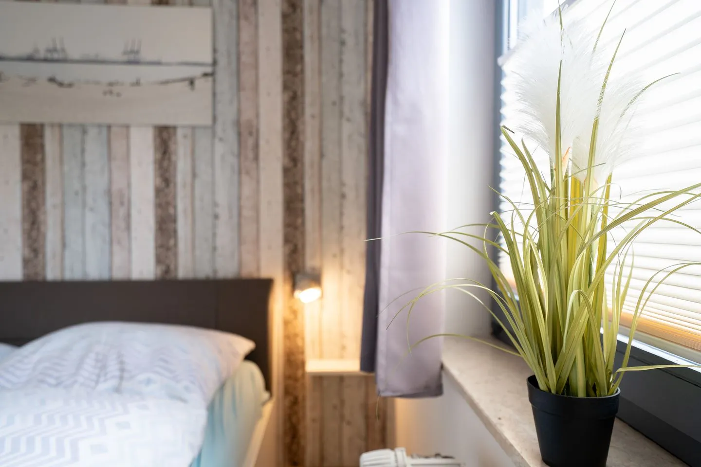 (AMW8d) Ferienhaus Moin Niendorf - Schlafzimmer
