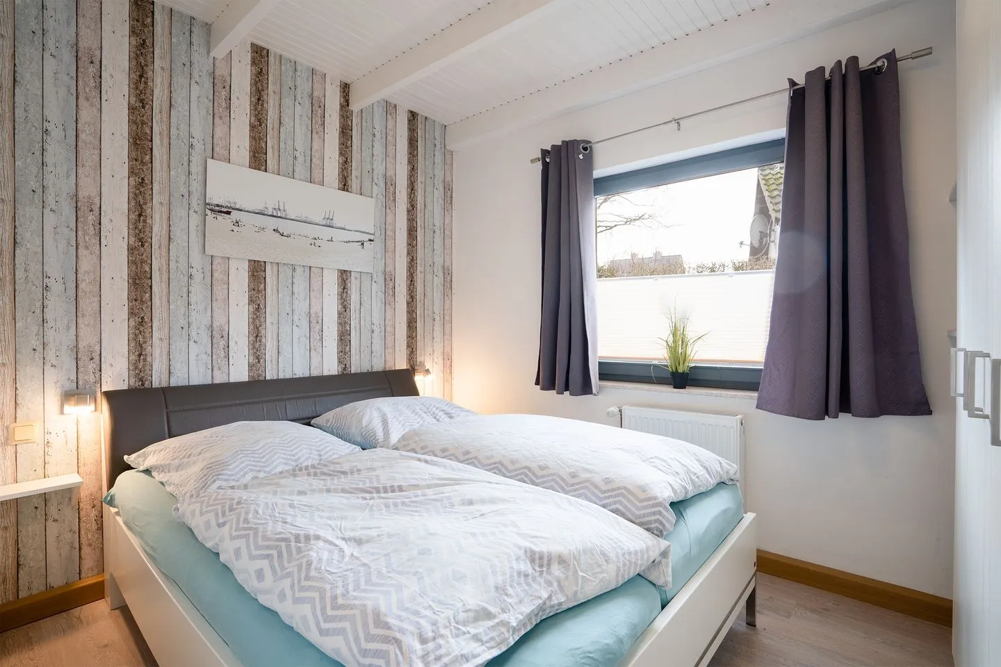 (AMW8d) Ferienhaus Moin Niendorf - Schlafzimmer