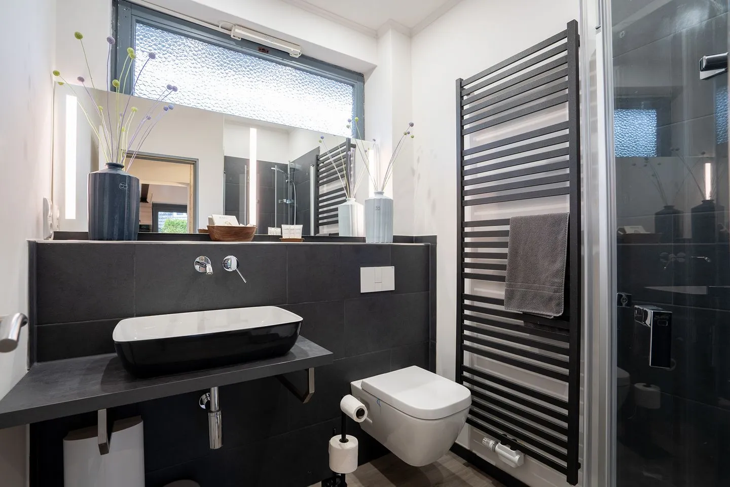 (AMW8d) Ferienhaus Moin Niendorf - Badezimmer