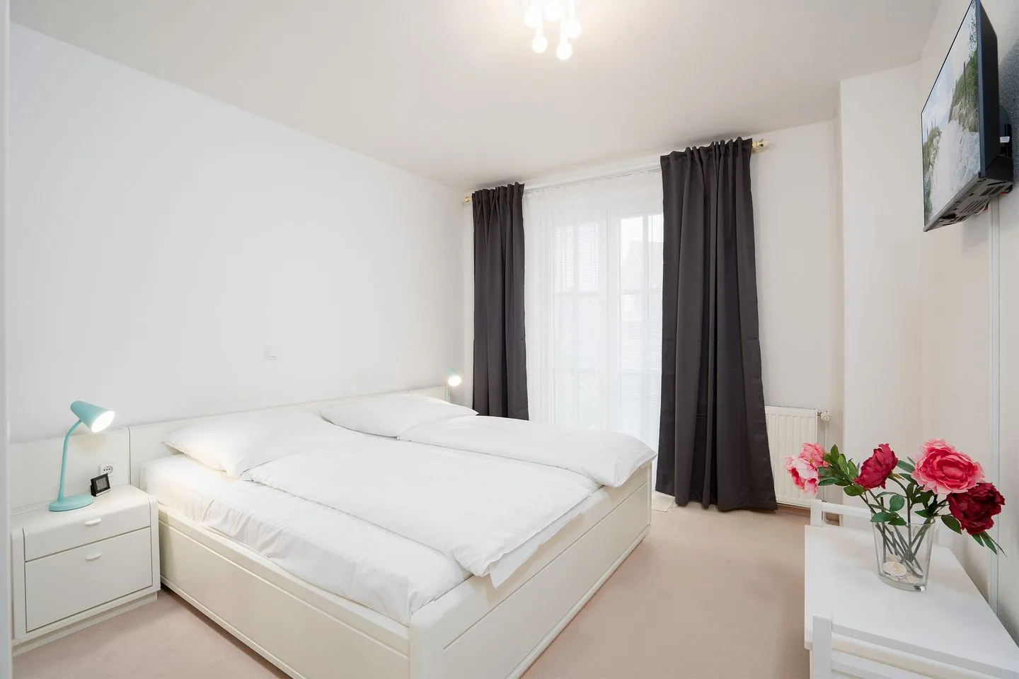 (OST29c) Ferienwohnung "Urlaubsglück" Niendorf - Schlafzimmer