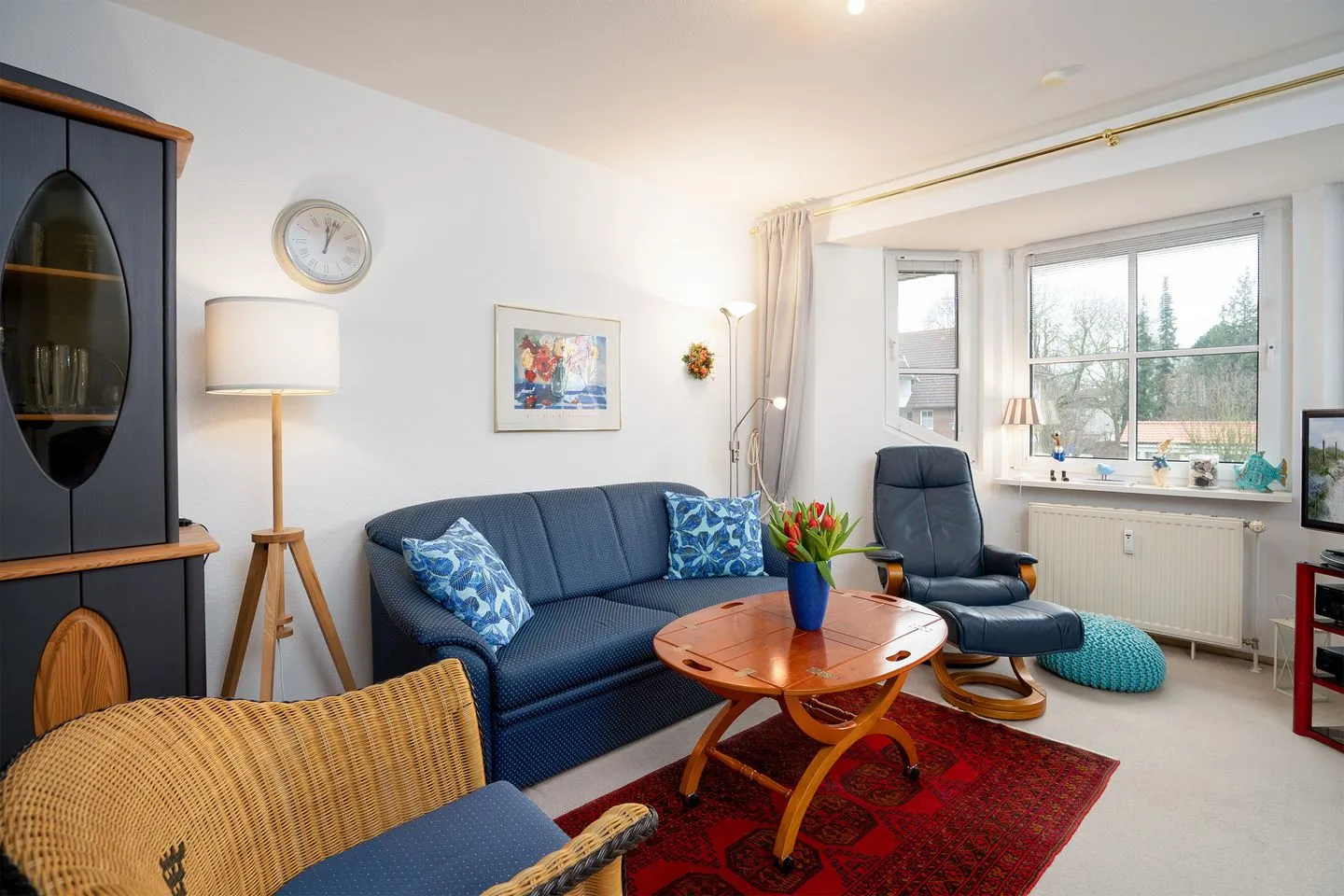 (OST29c) Ferienwohnung "Urlaubsglück" Niendorf - Wohnzimmer
