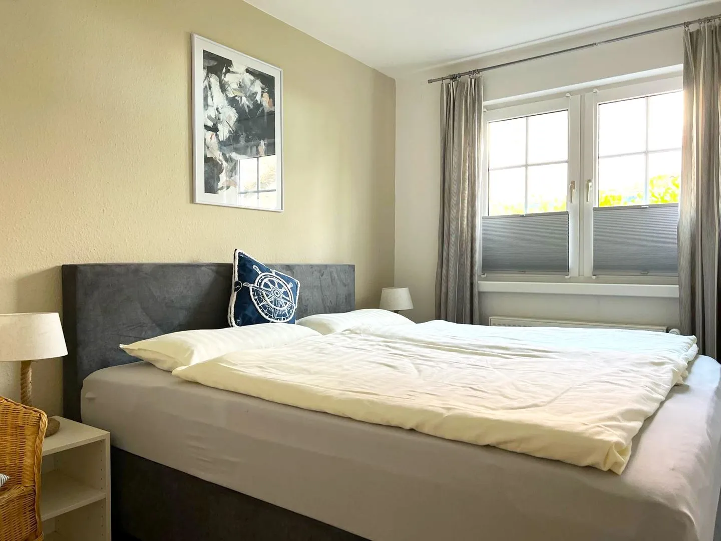 Mühlenpark 1 Mühlenpark Haus 3 Wo 10 "Klönschnack" Ostseebad Prerow - Schlafzimmer